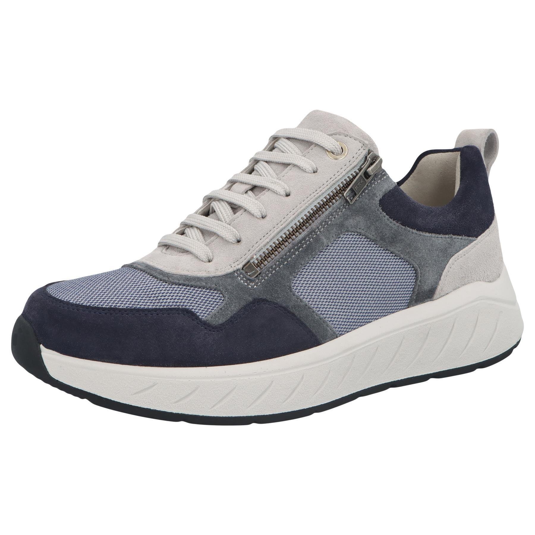 blaue halbschuh 3-4 ansicht