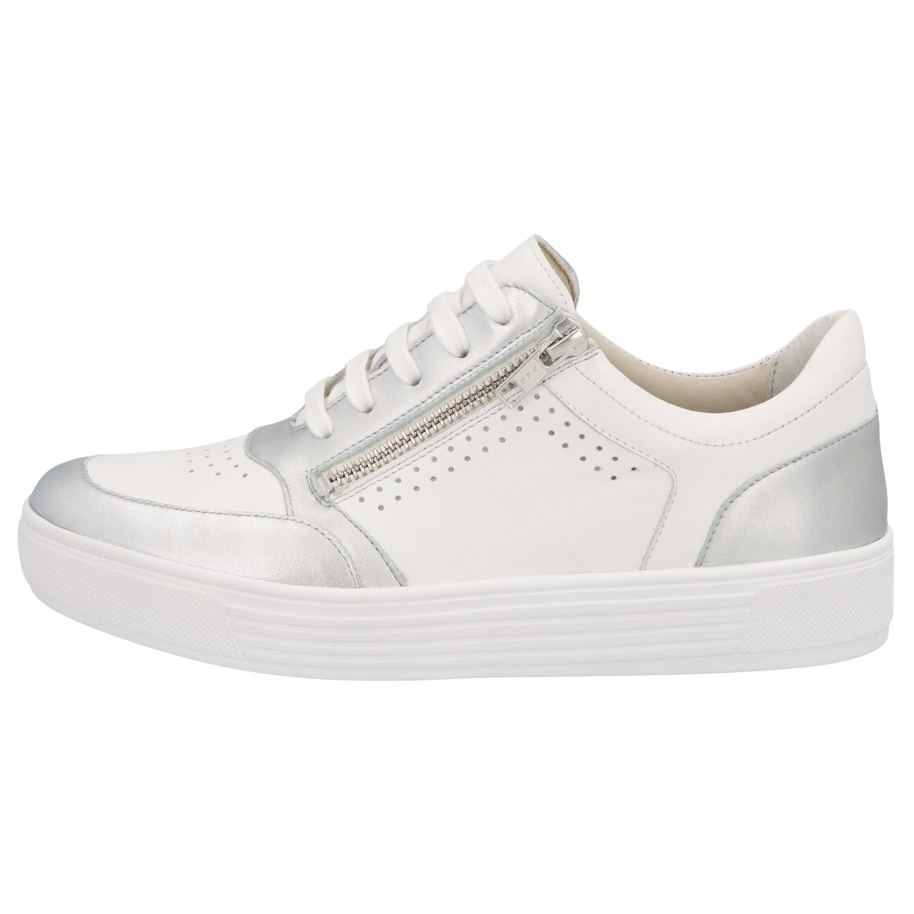 graue halbschuh seitenansicht links