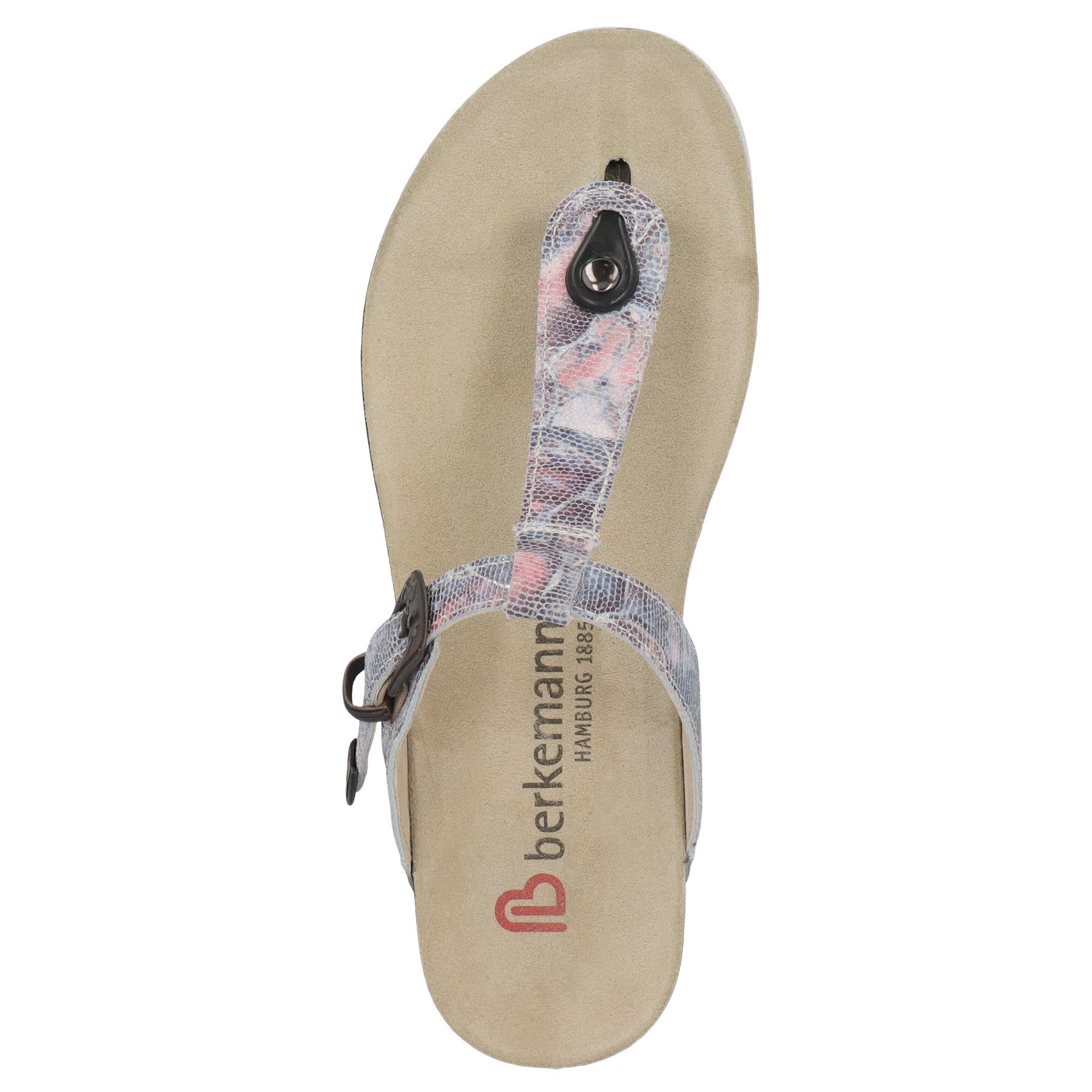 mehrfarbige pantolette draufsicht