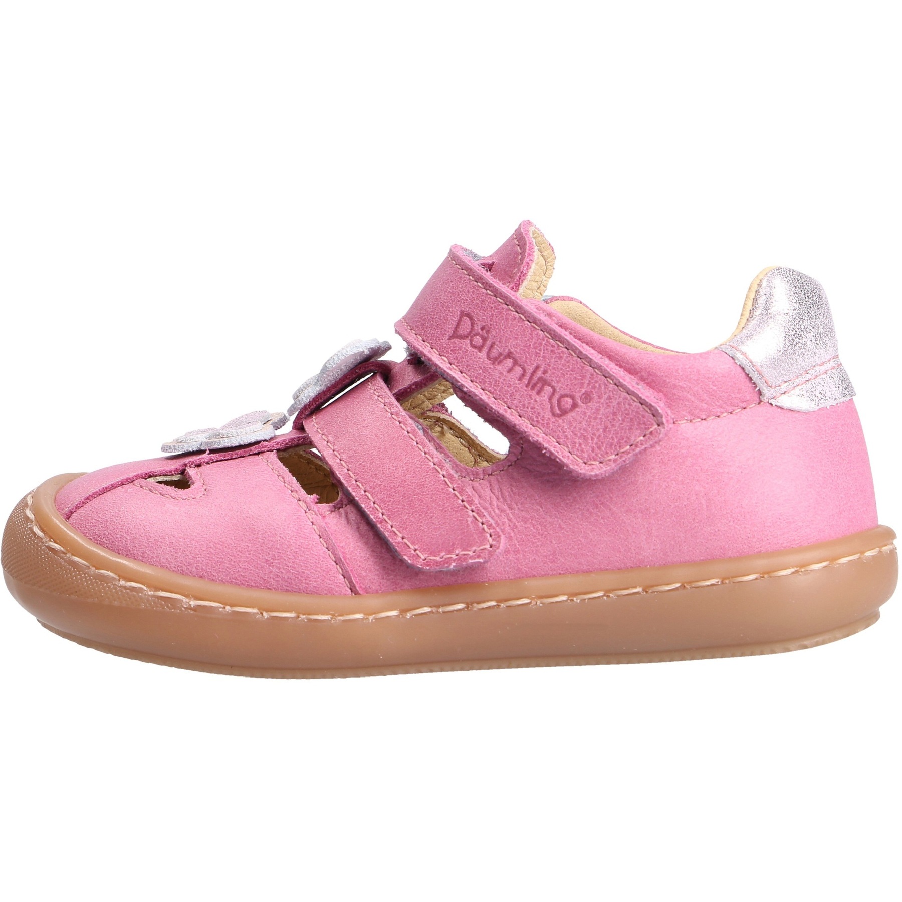 rote lauflernschuhe seitenansicht links