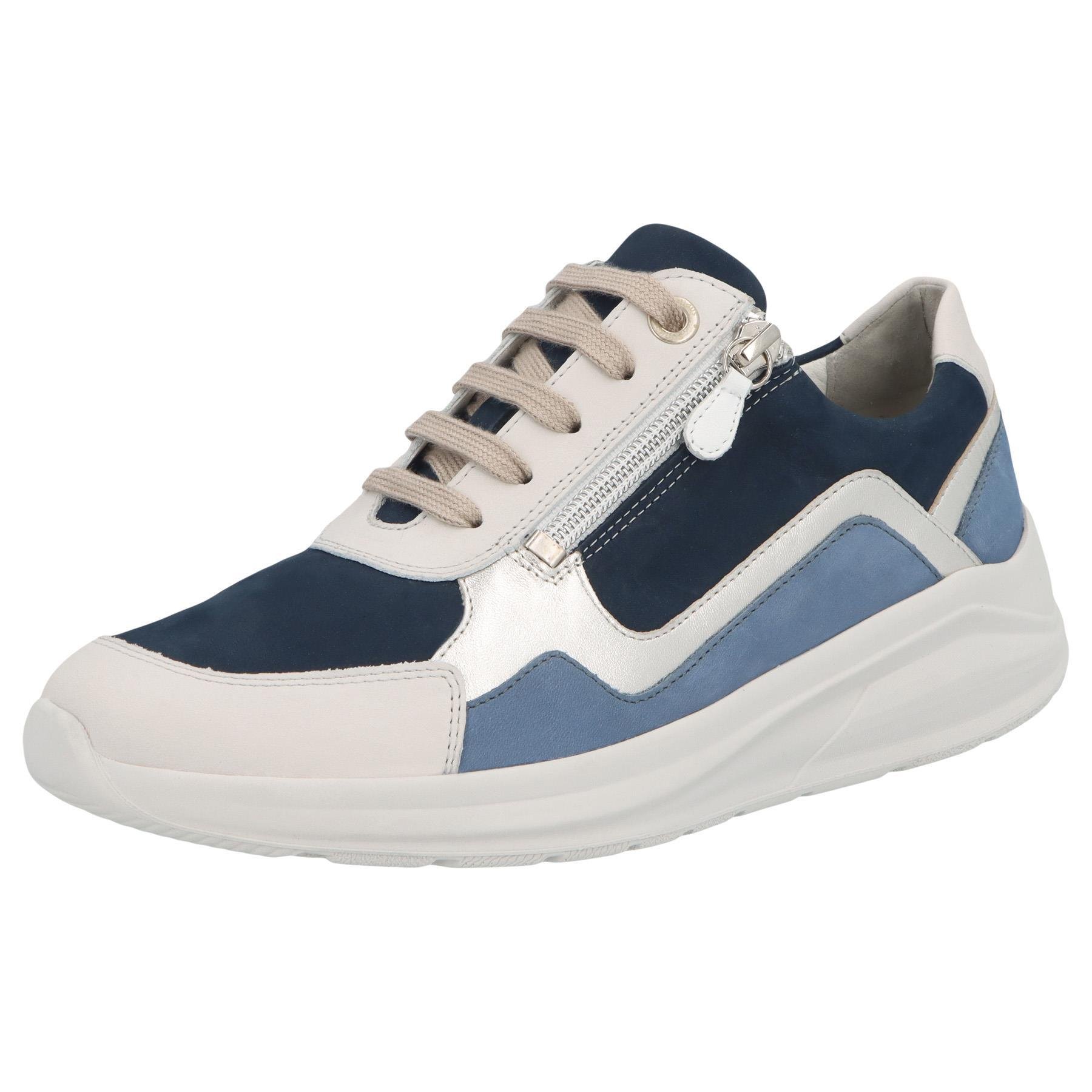 FOULARD/NUBUK STRETCH/CITY/NUBUK/NUBUK lino/ocean/silver/jeans/ocean