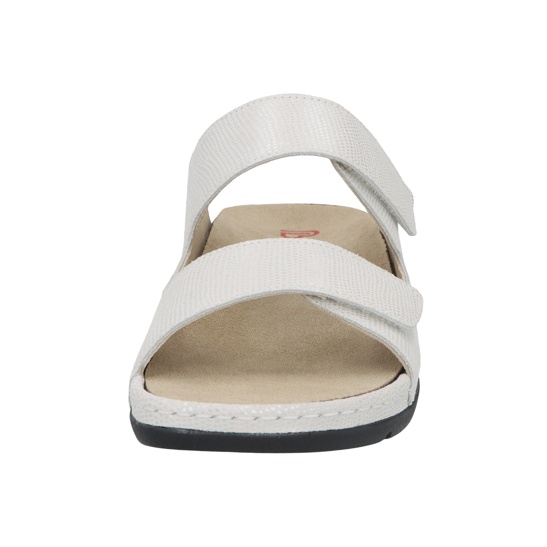 weiße pantolette vorderansicht