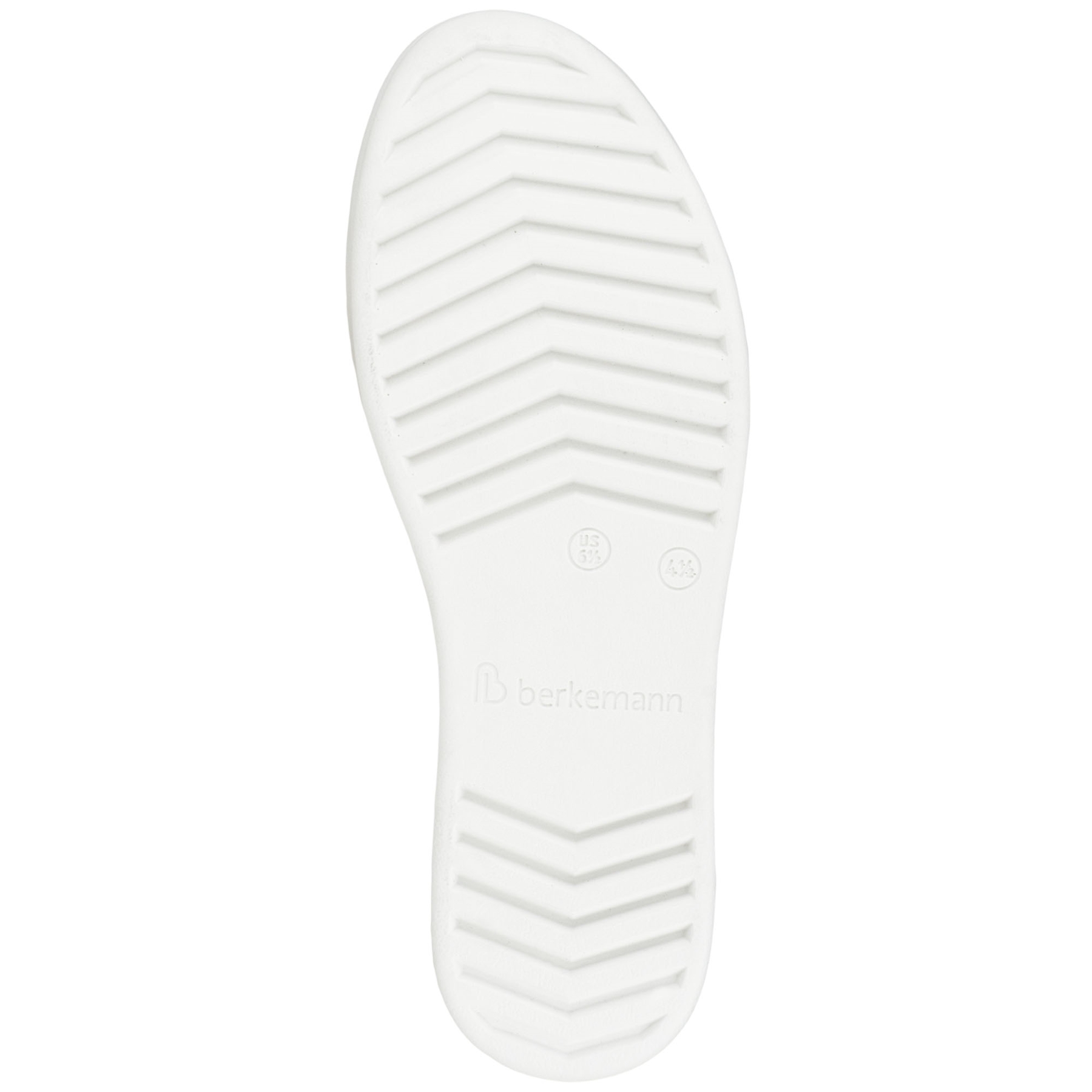 weiße halbschuh sohlenansicht