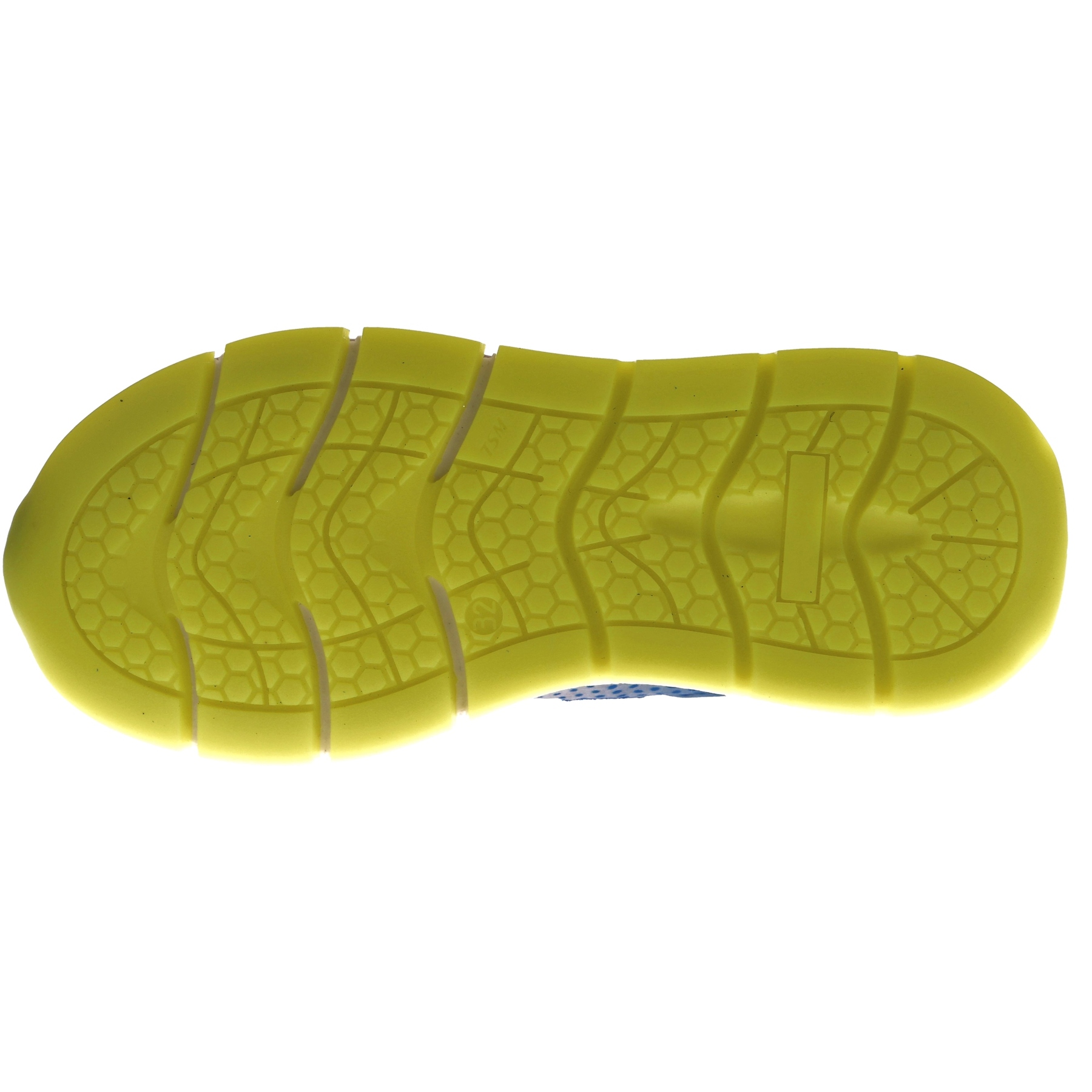 mehrfarbige sneaker sohlenansicht