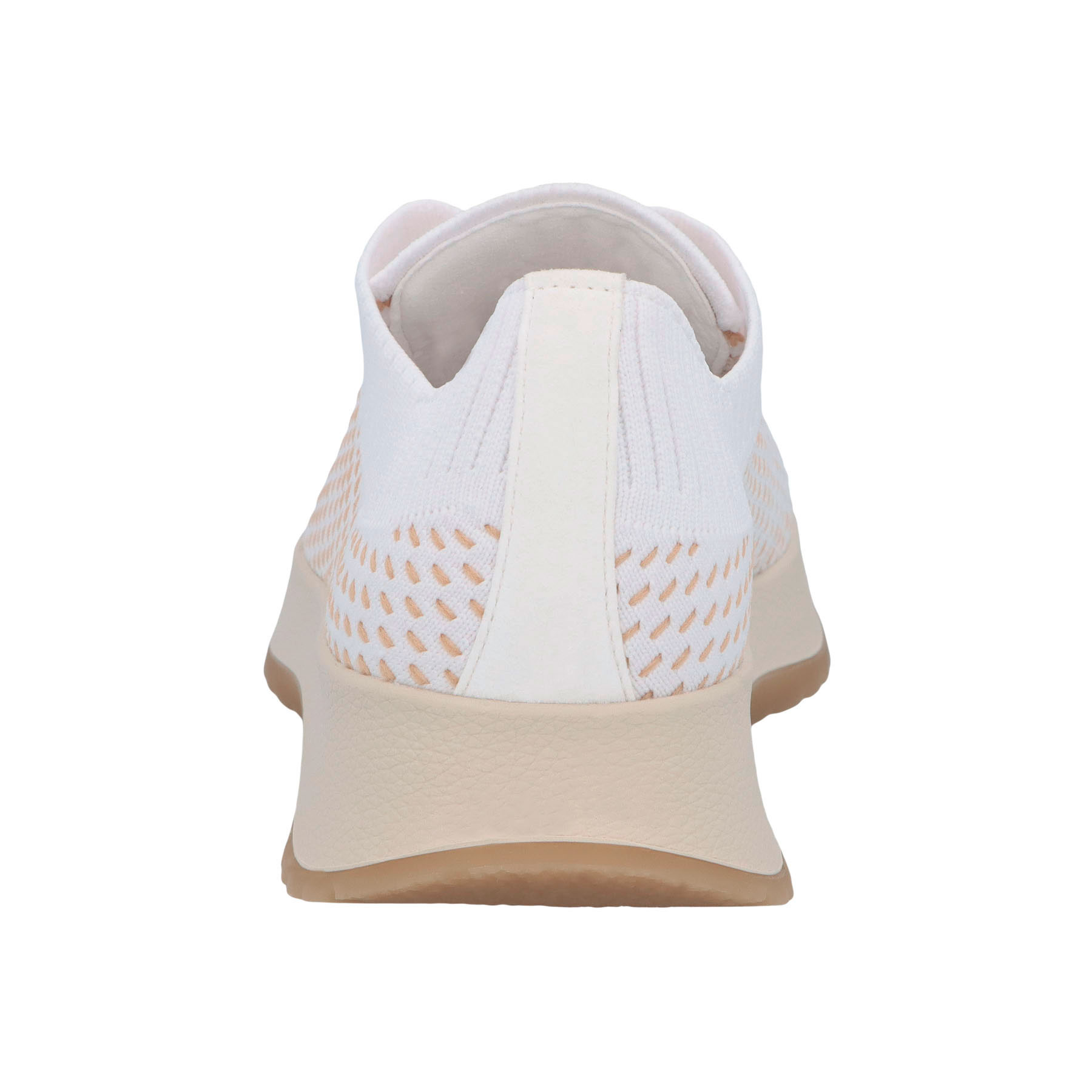 weiße sneaker hinteransicht