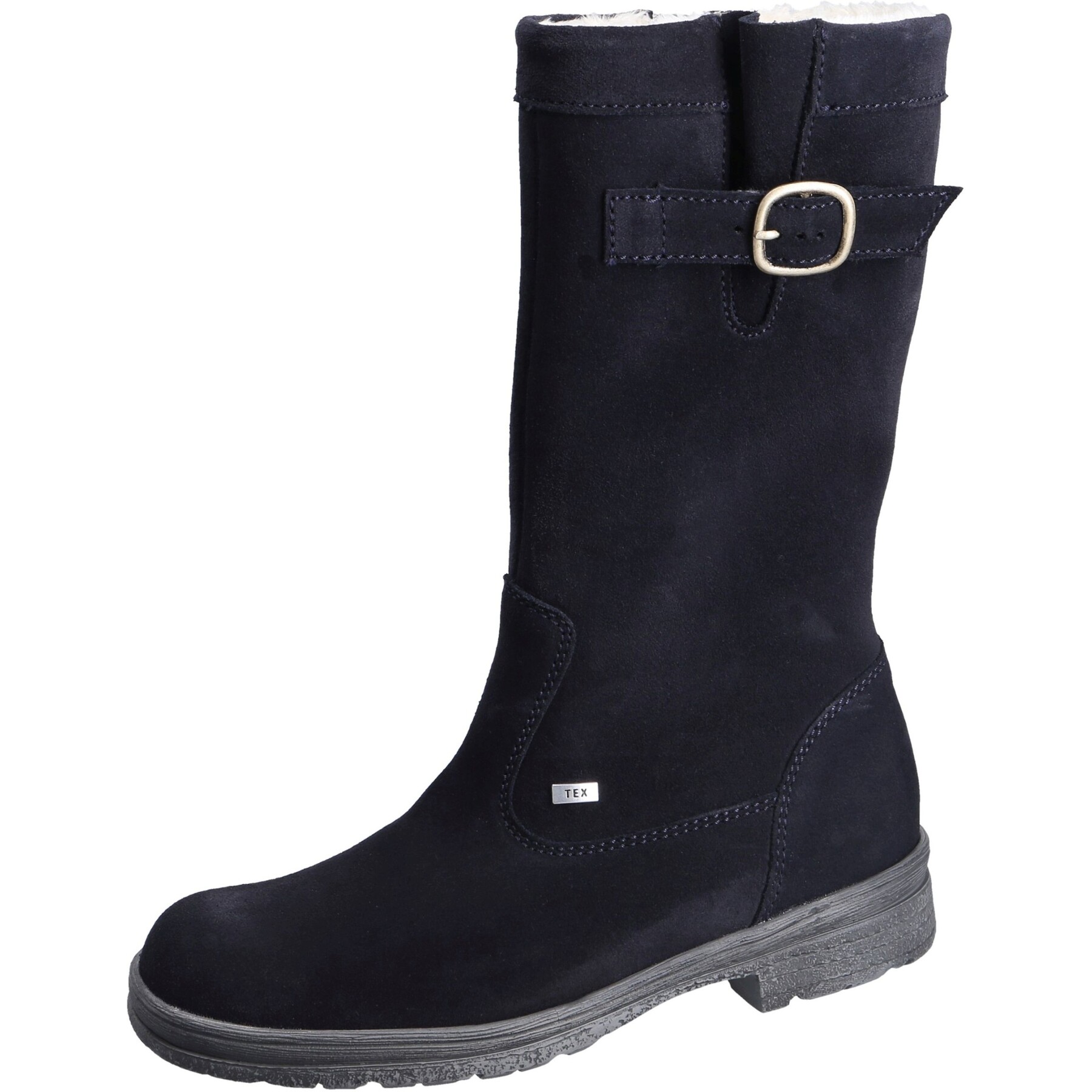 blaue stiefel 3-4 ansicht