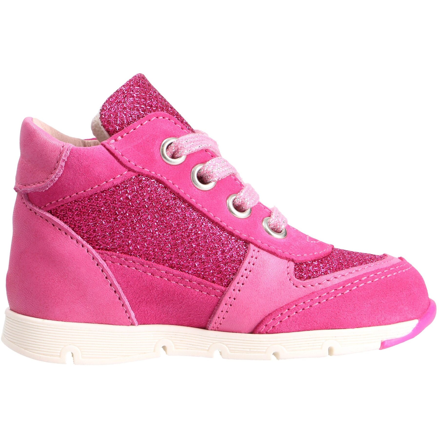 rote lauflernschuhe seitenansicht rechts