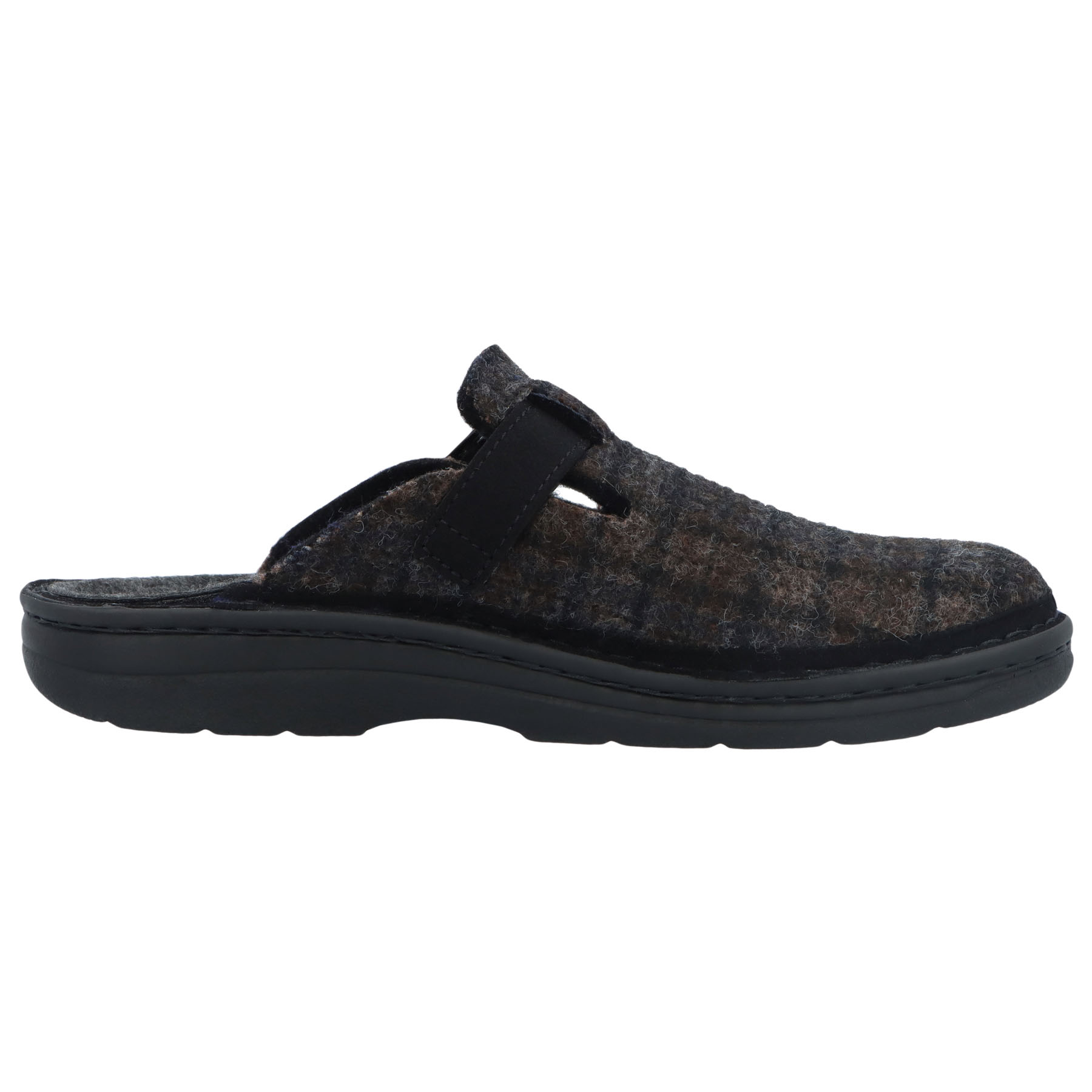 braune hausschuhe seitenansicht rechts