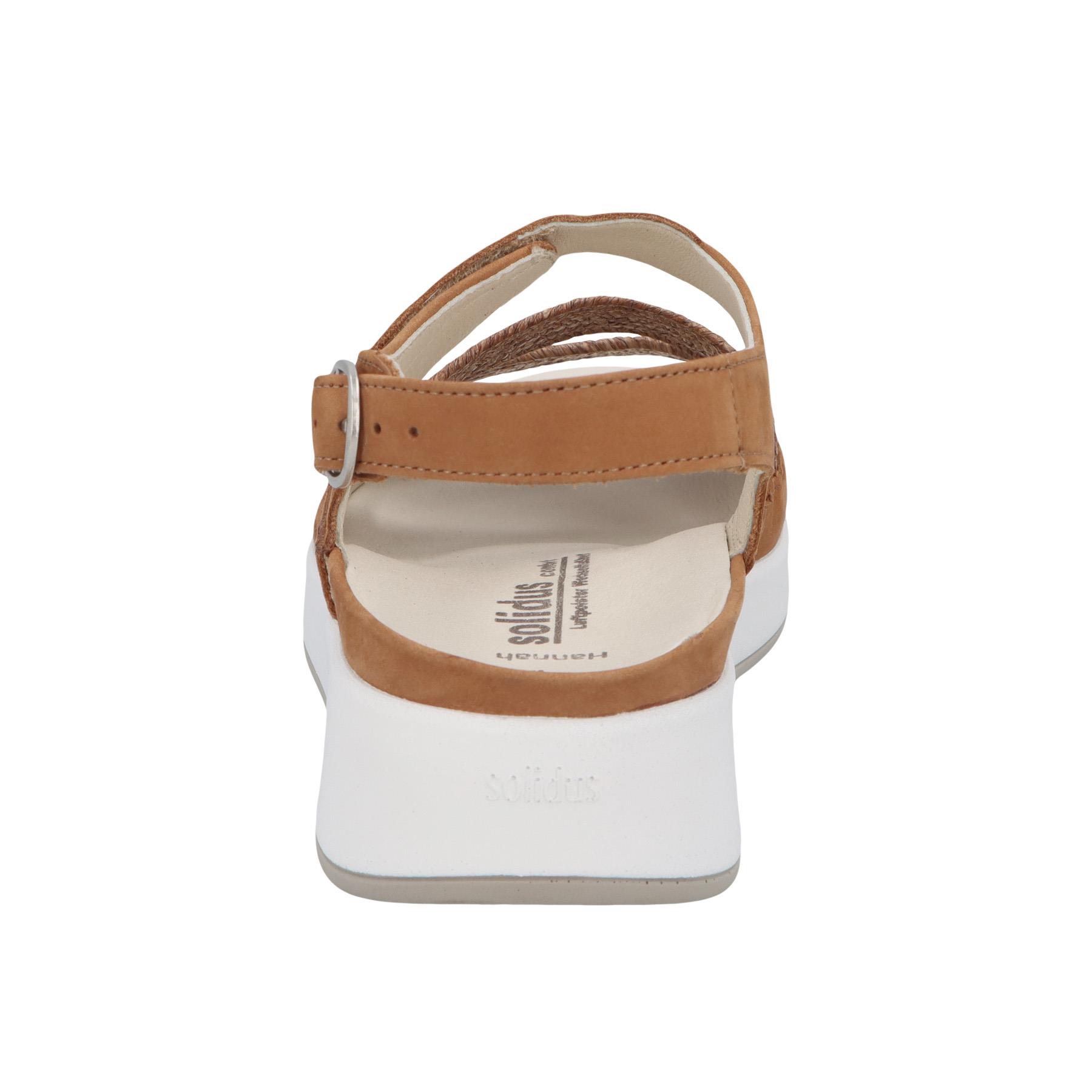 braune sandale hinteransicht