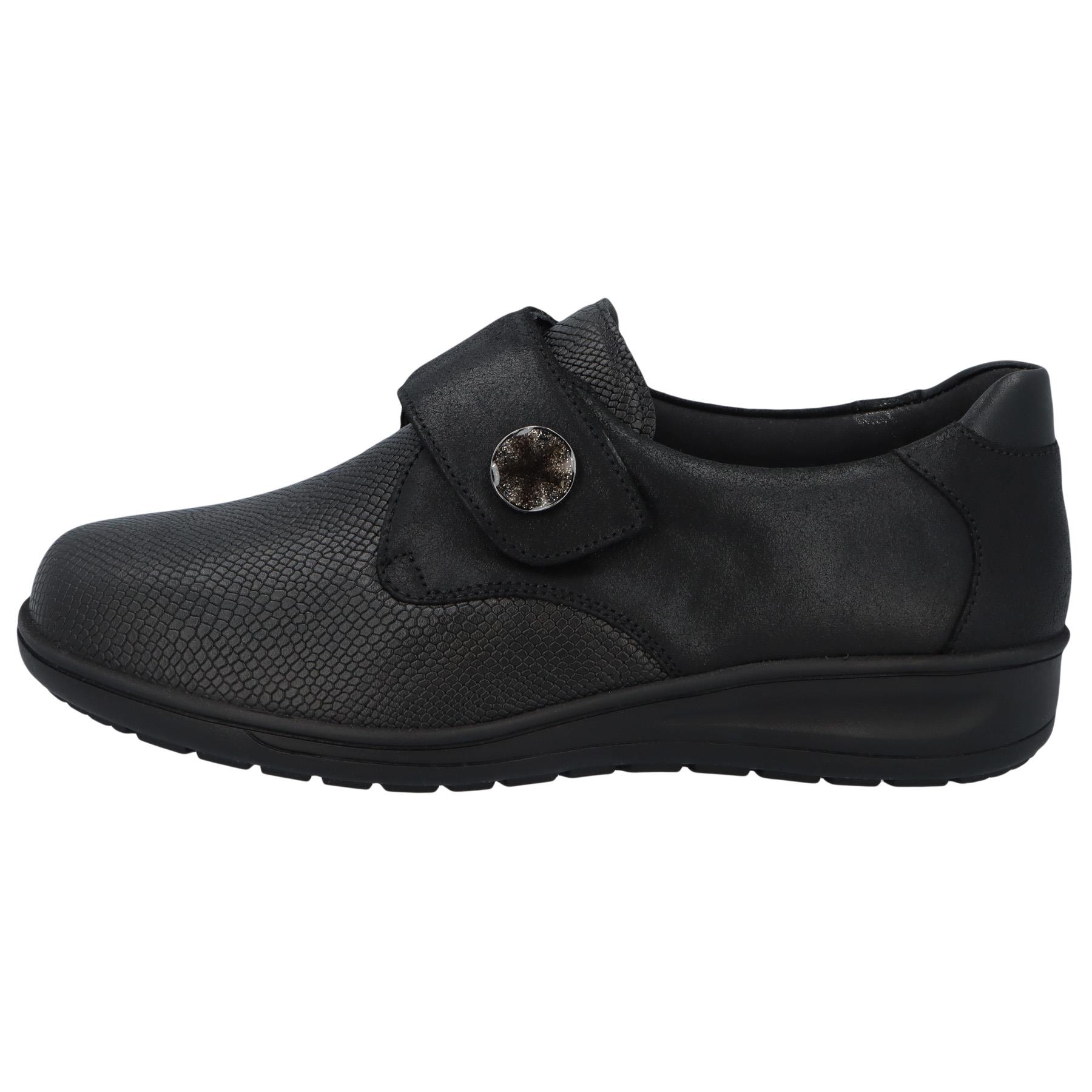 mehrfarbige slipper seitenansicht links