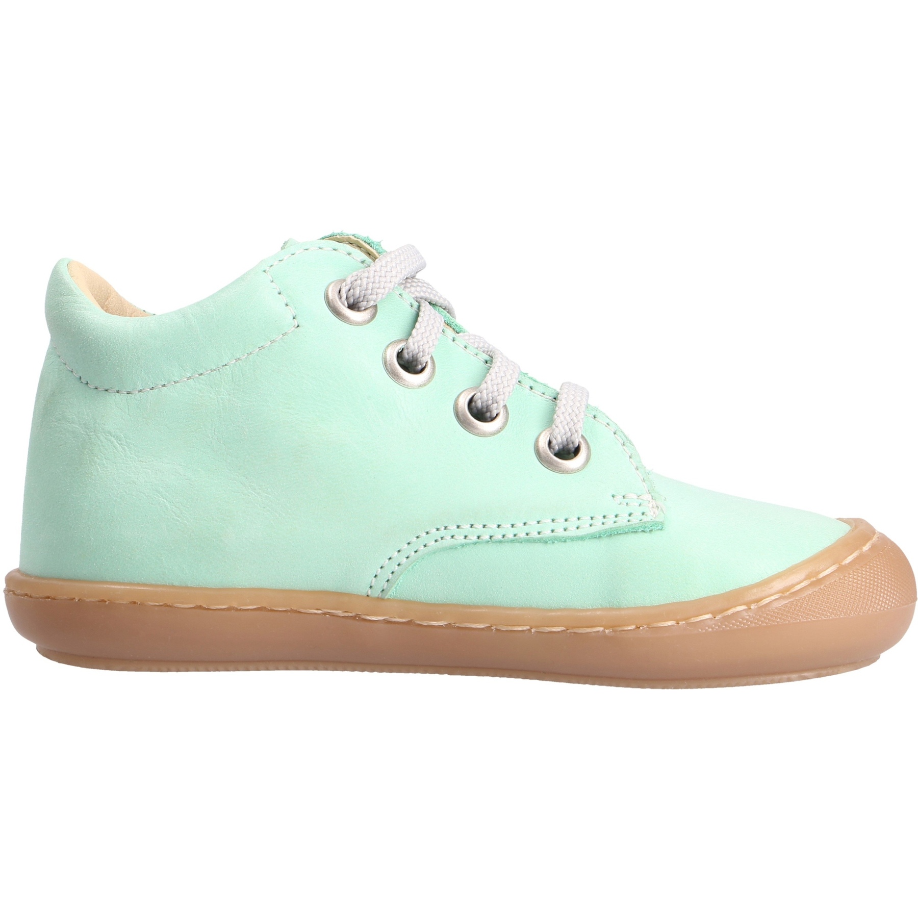 grüne lauflernschuhe seitenansicht rechts