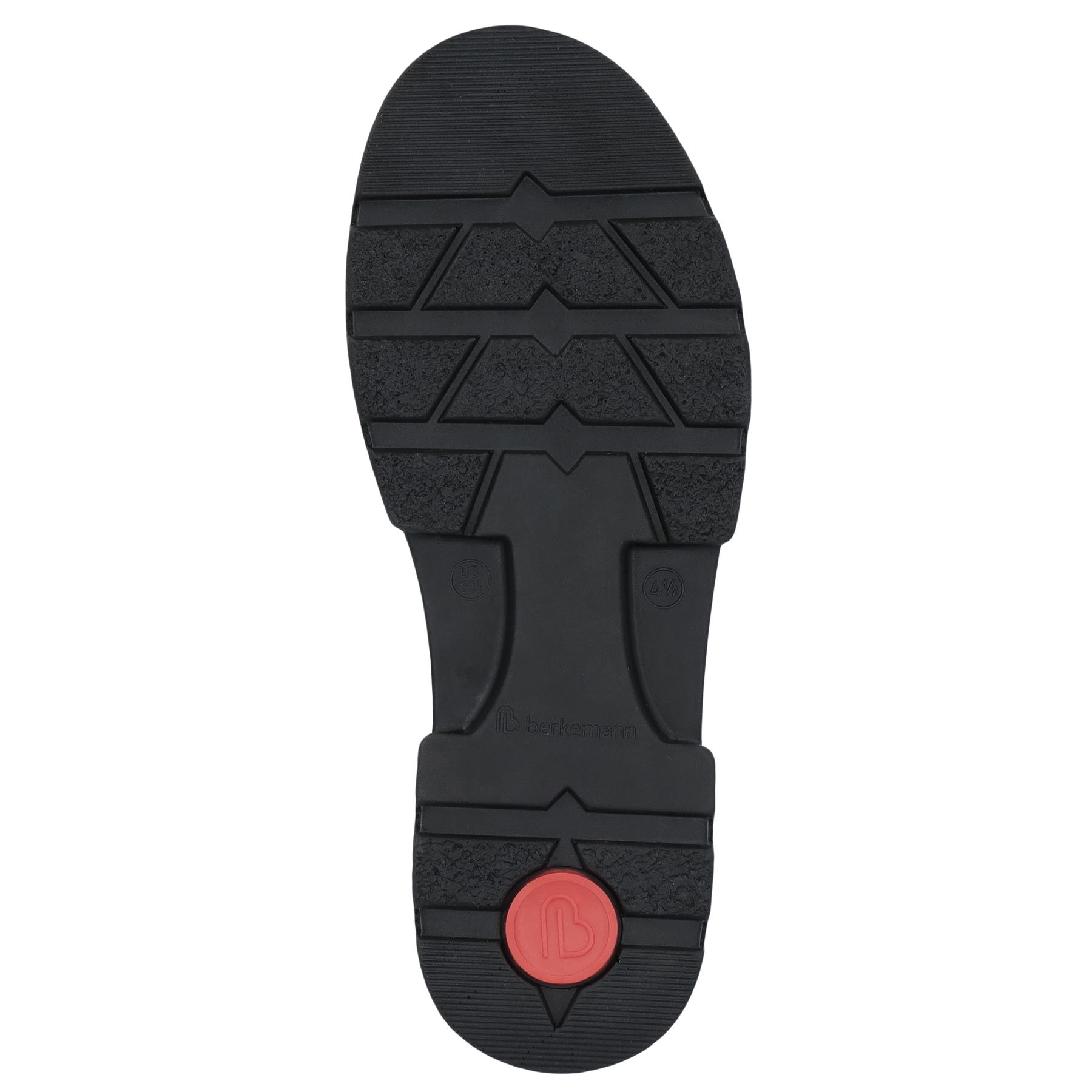 schwarze stiefeletten sohlenansicht