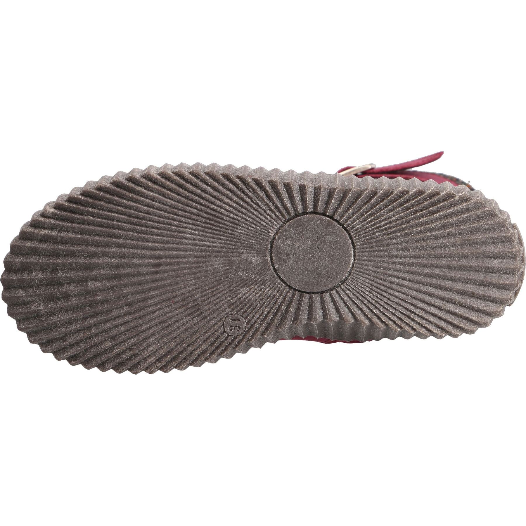 rote stiefel draufsicht