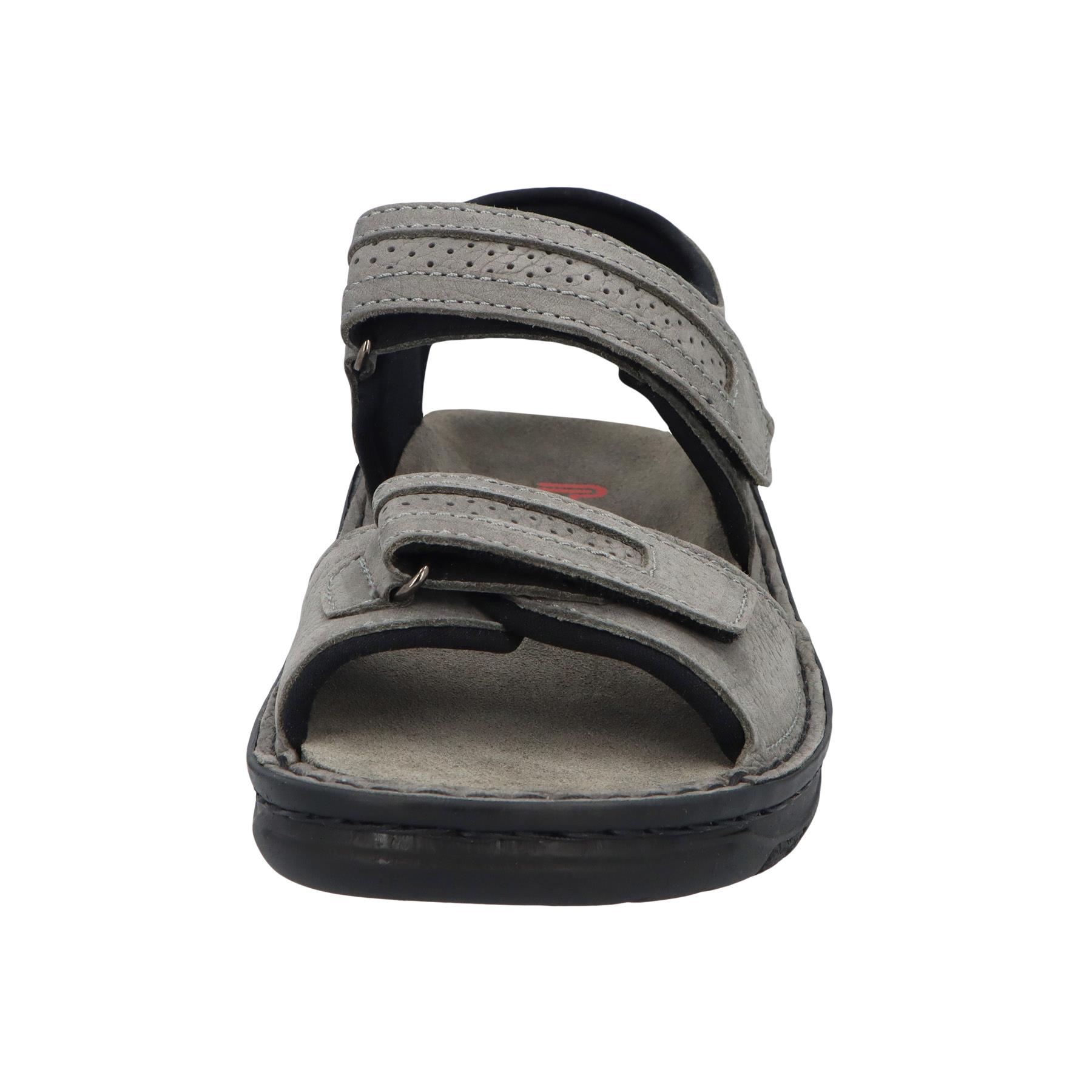 graue sandale vorderansicht