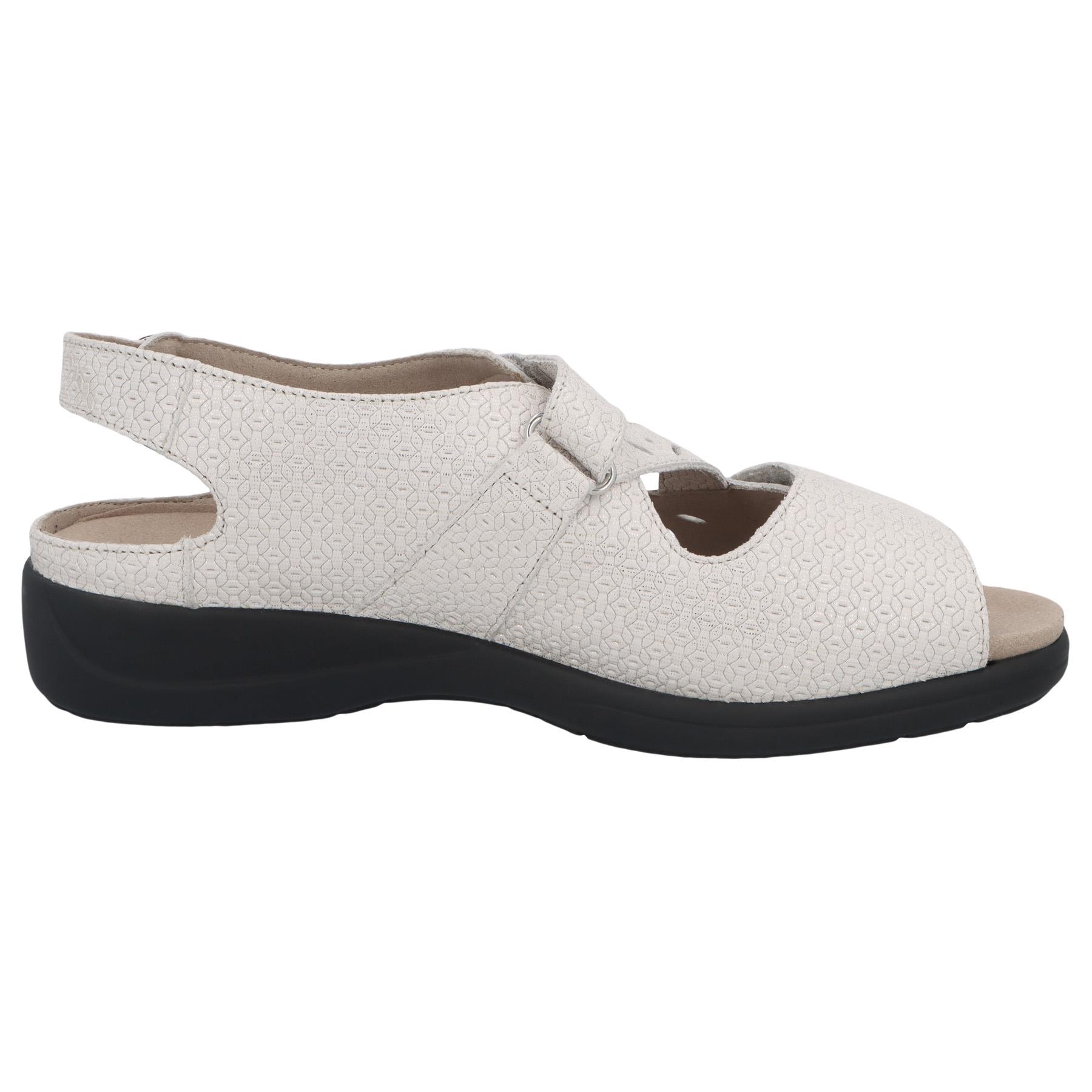 weiße sandale seitenansicht rechts