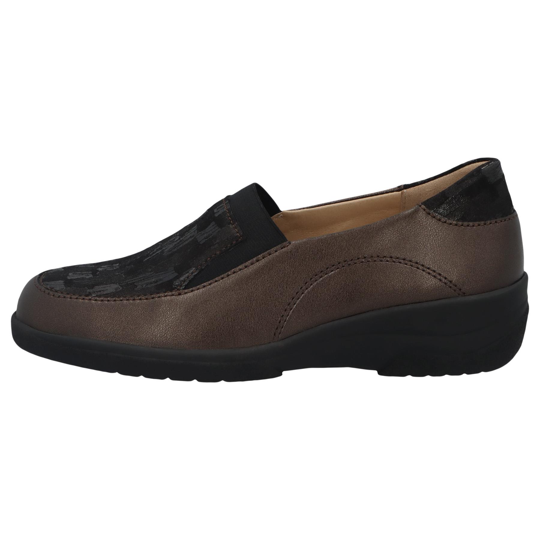 graue slipper seitenansicht links