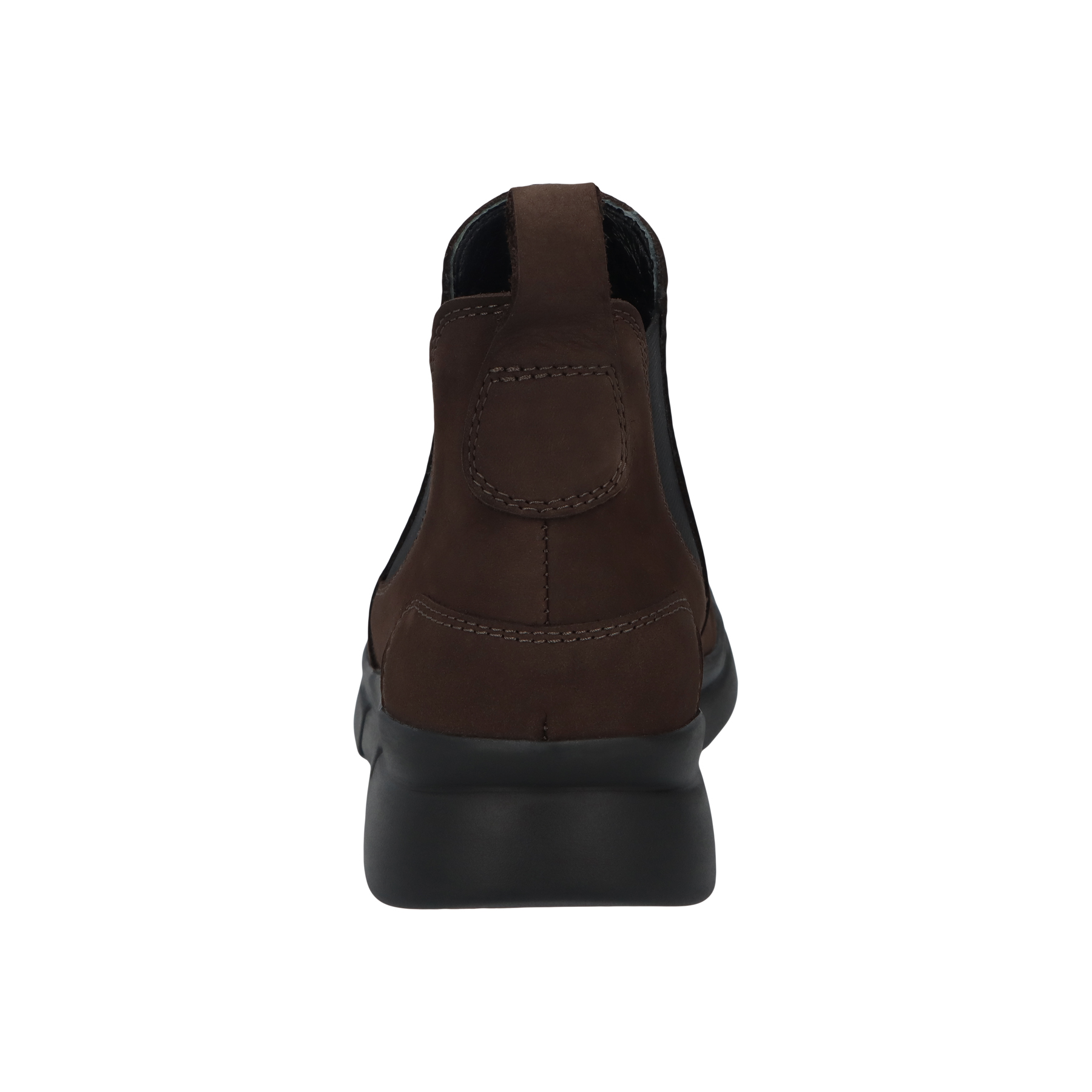 schwarze stiefeletten hinteransicht