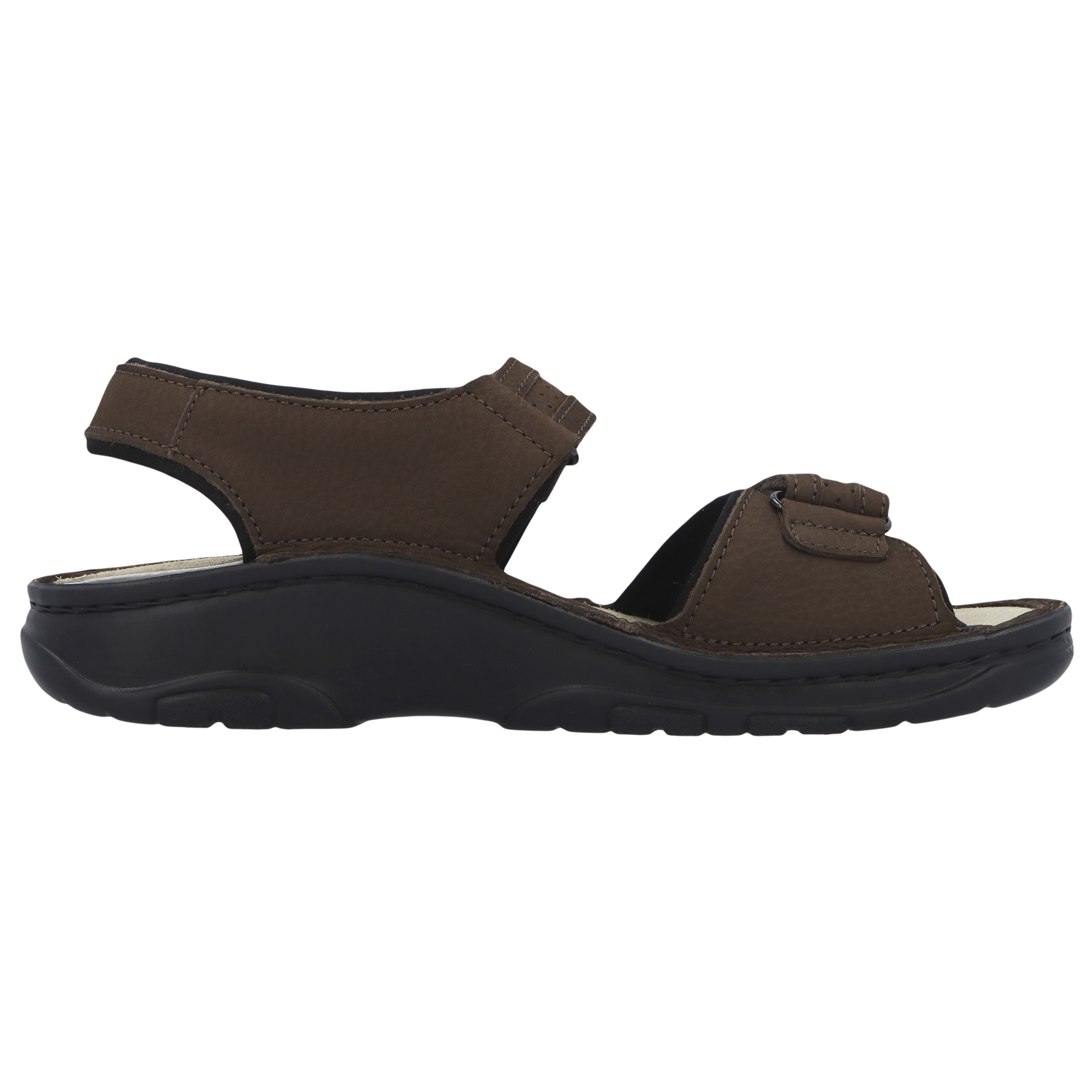 braune sandale seitenansicht rechts