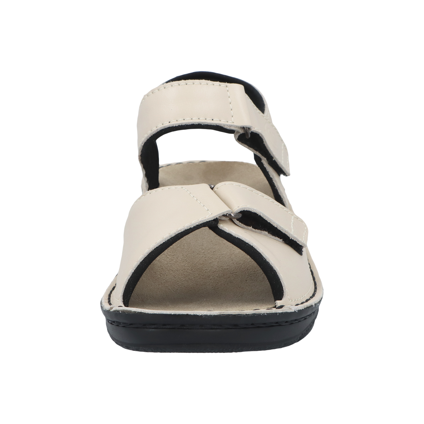 weiße sandale vorderansicht