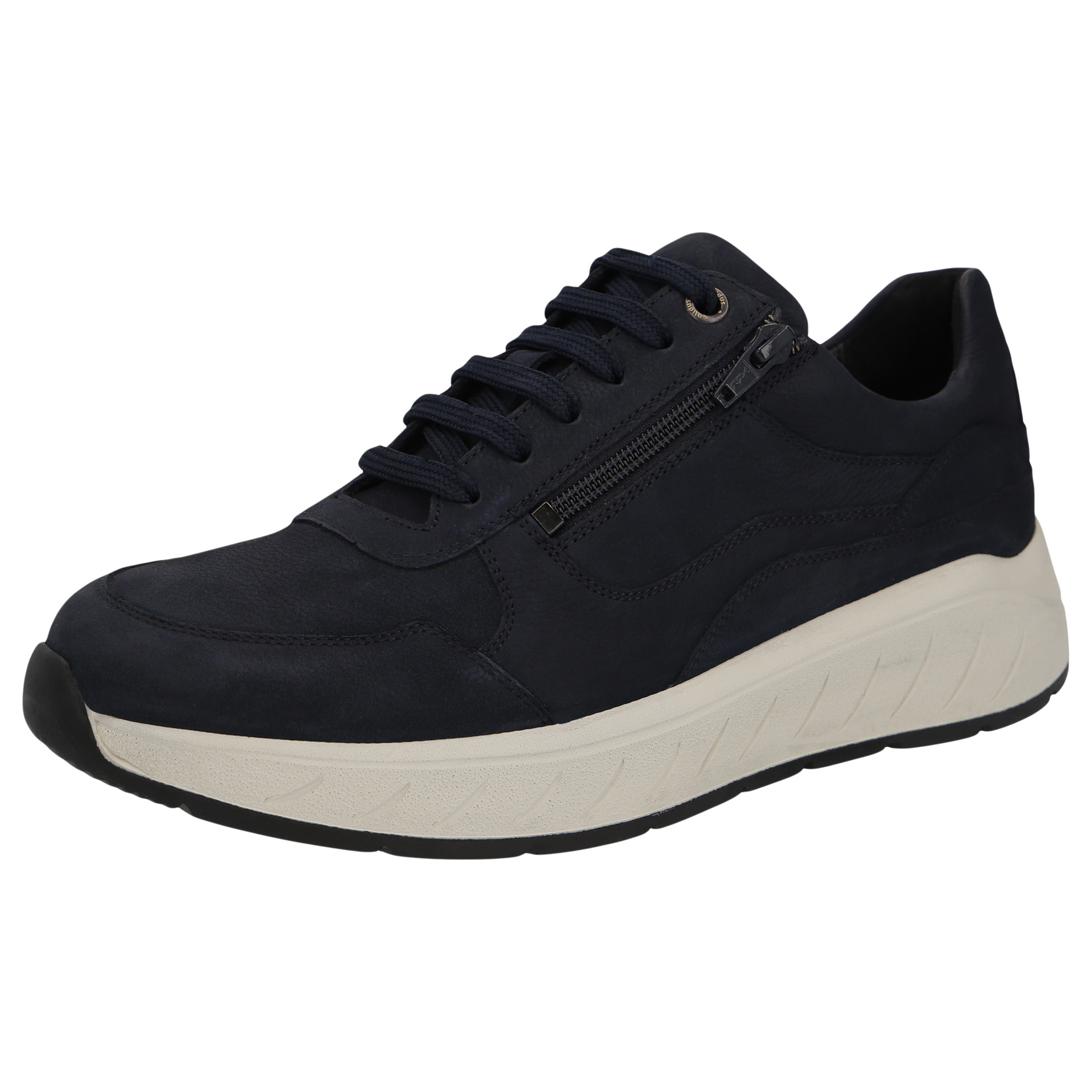blaue halbschuh 3-4 ansicht