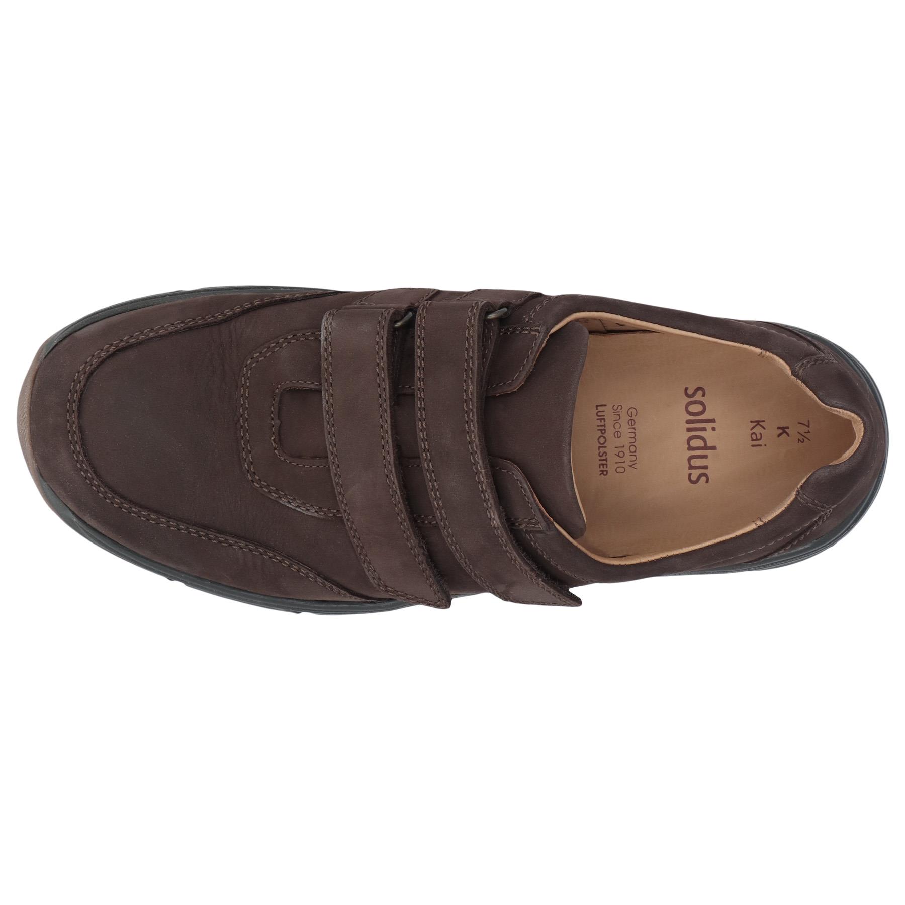 braune halbschuh draufsicht