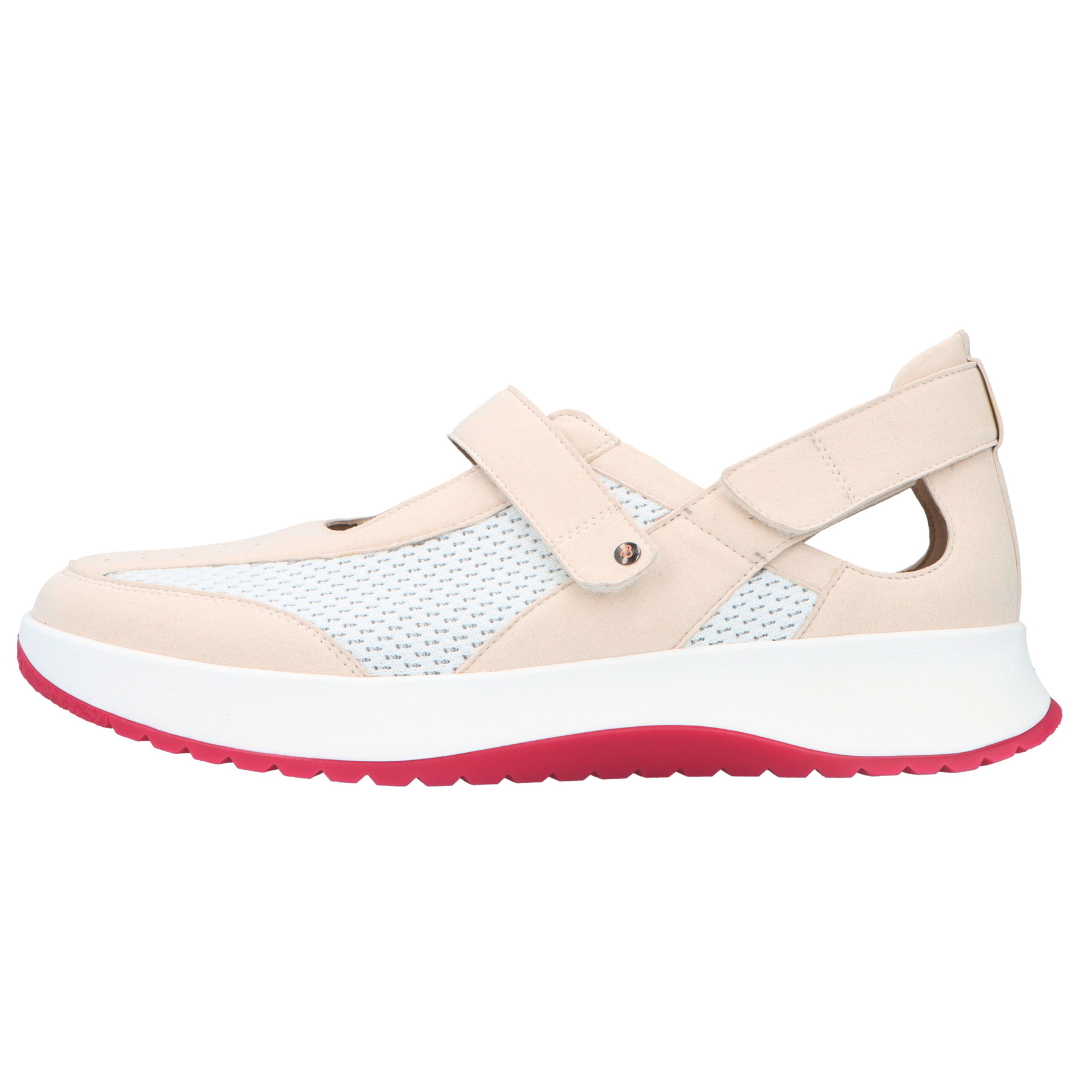 weiße sneaker seitenansicht links