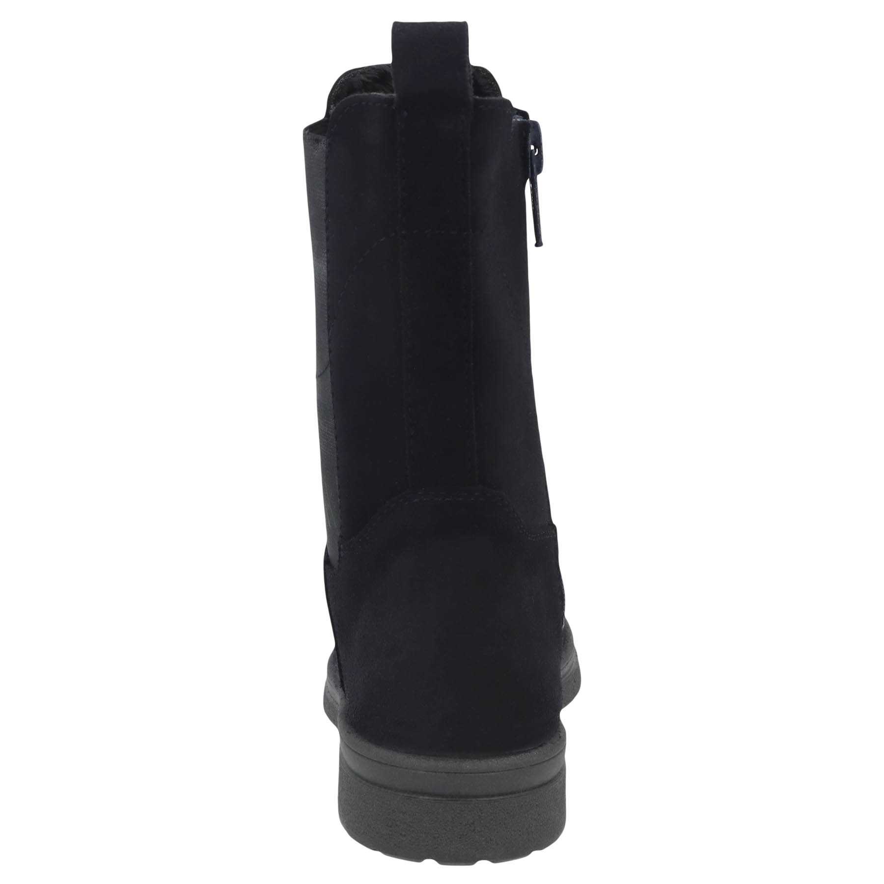 blaue stiefel seitenansicht rechts