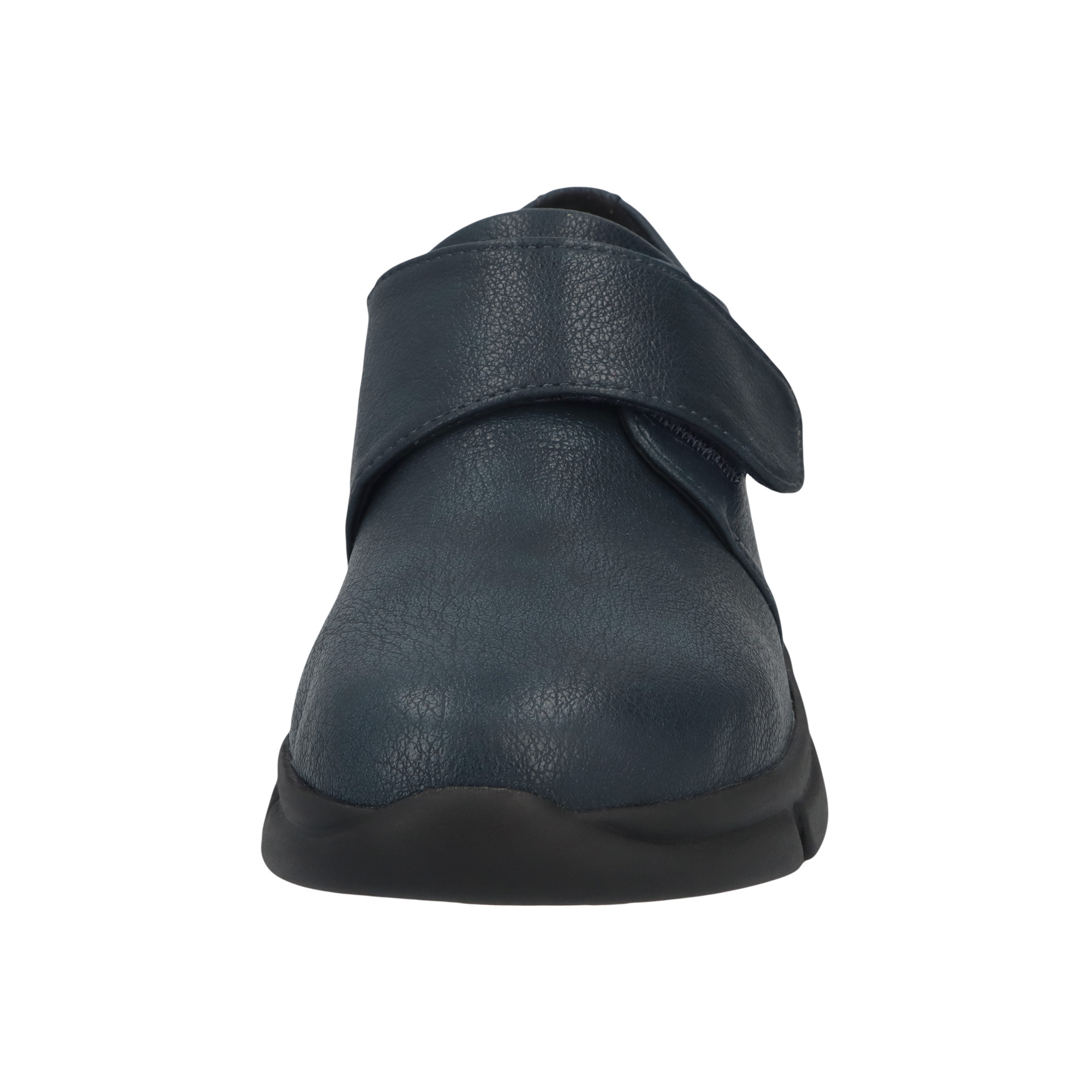 blaue halbschuh vorderansicht