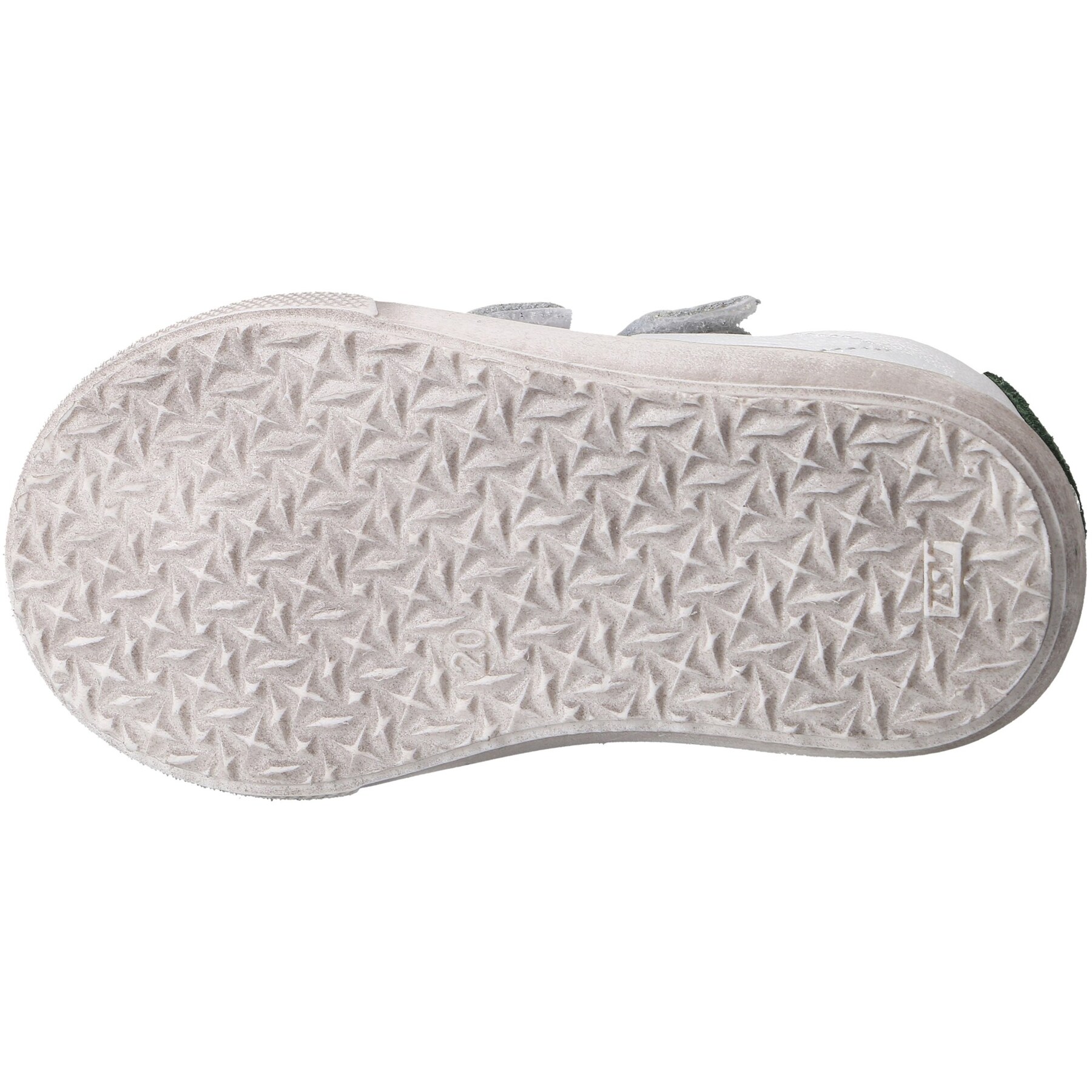 weiße mid cut sohlenansicht