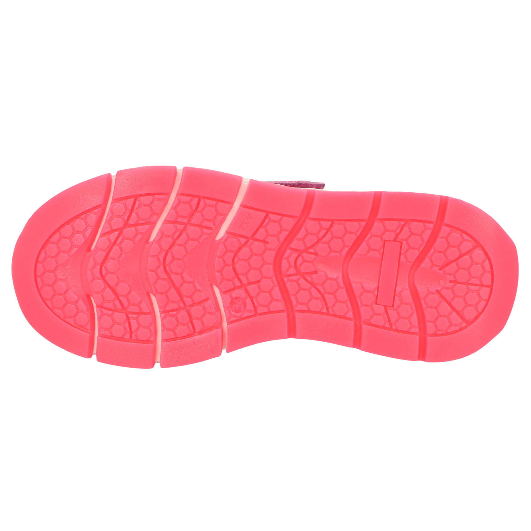 rote sneaker sohlenansicht