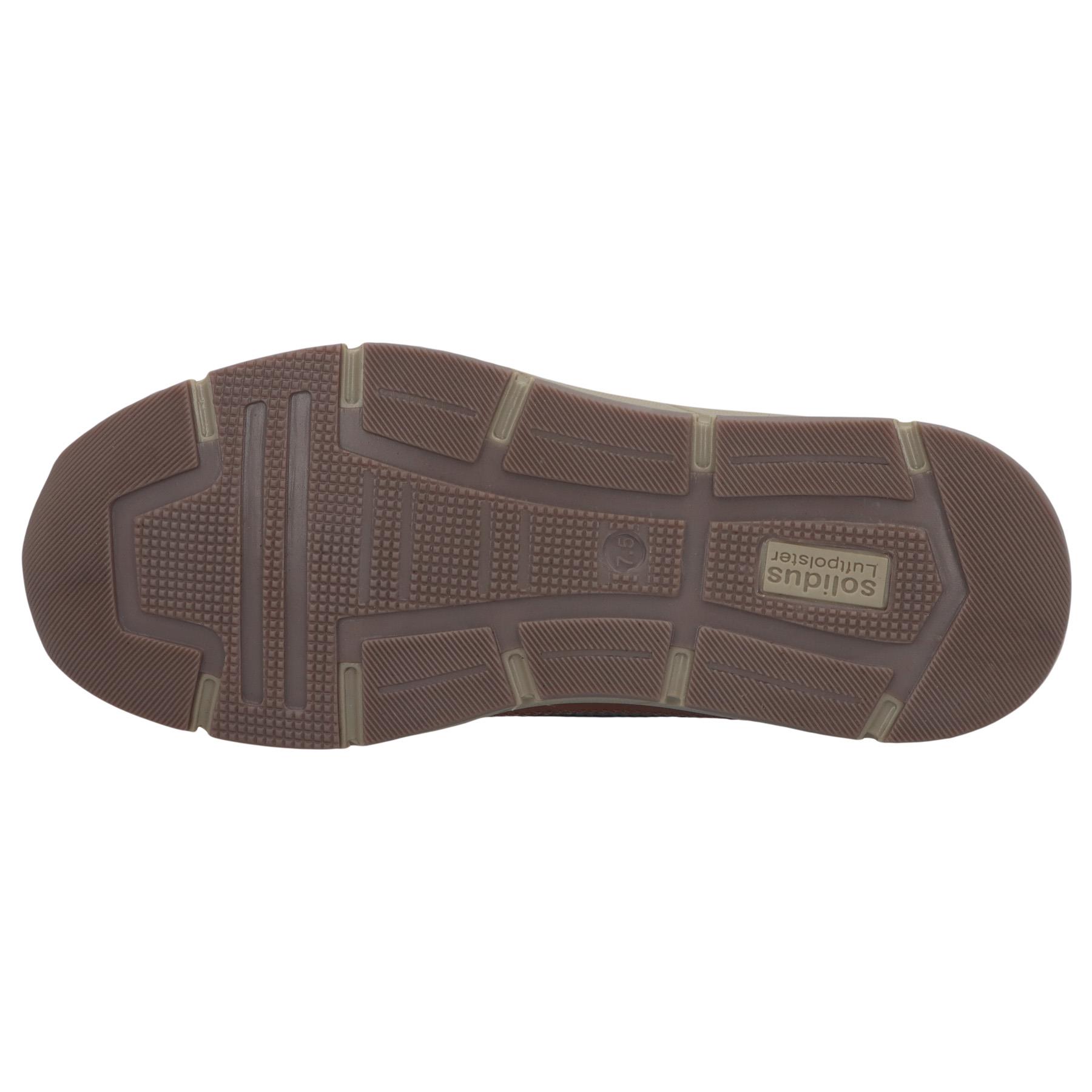 braune halbschuh sohlenansicht