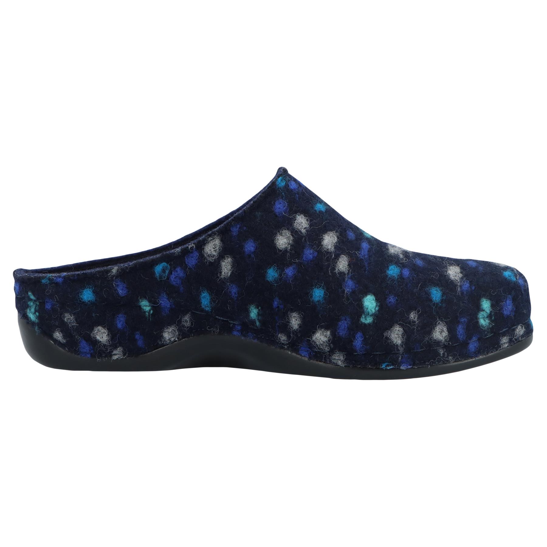 mehrfarbige hausschuhe seitenansicht rechts