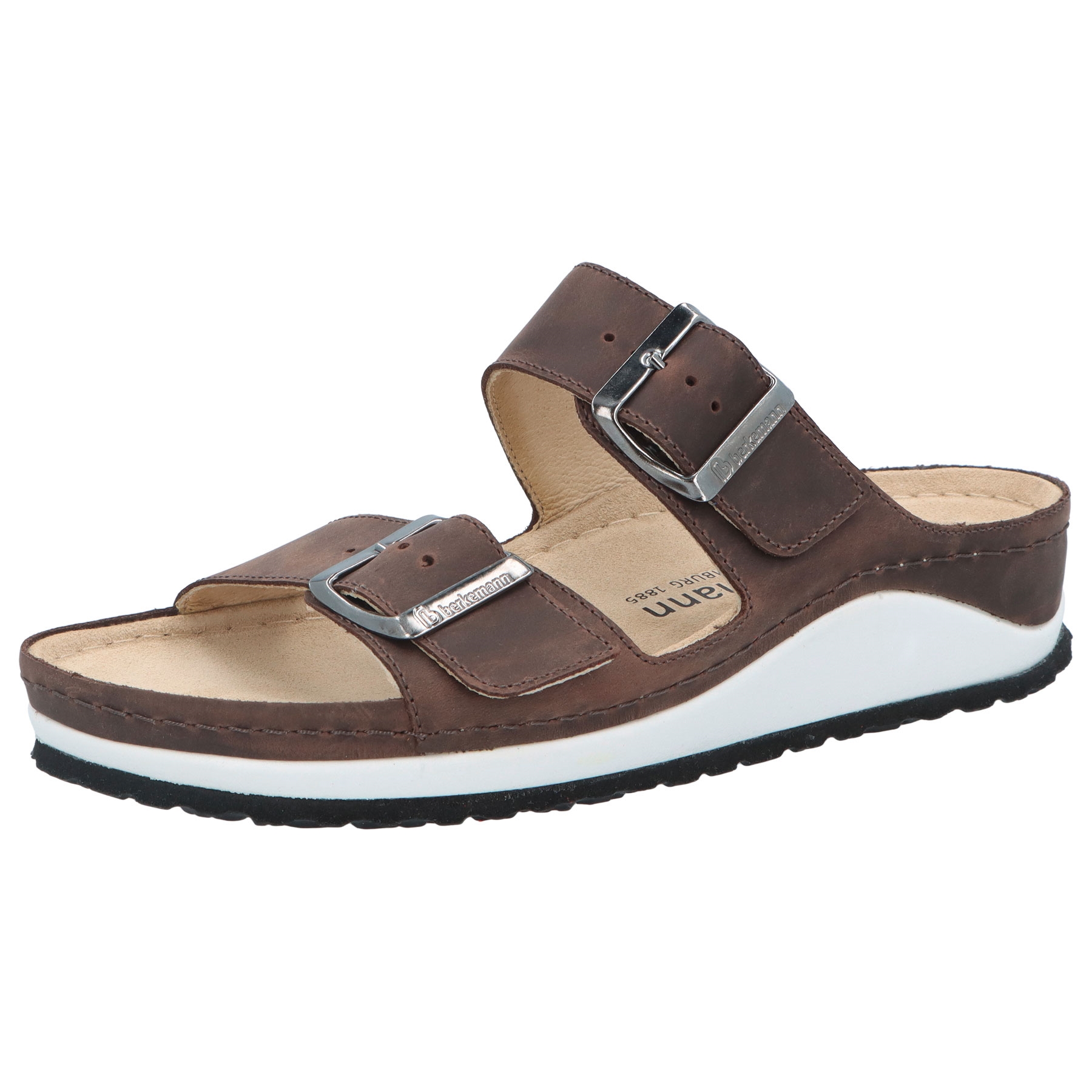 dunkelbraun Fettleder