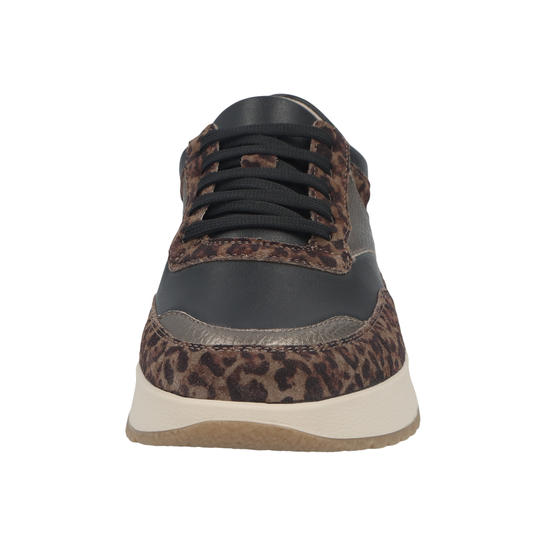 braune sneaker vorderansicht