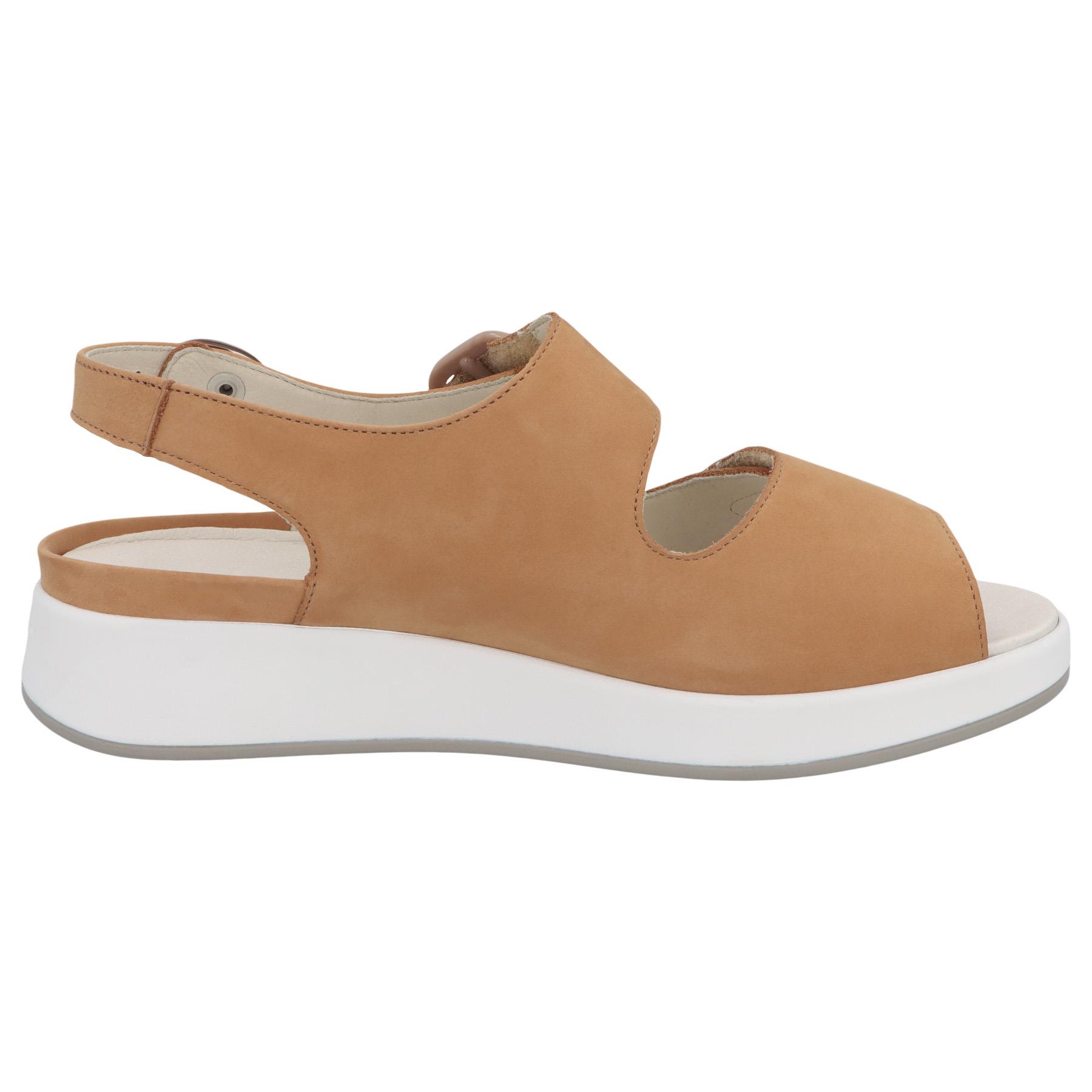 braune sandale seitenansicht rechts