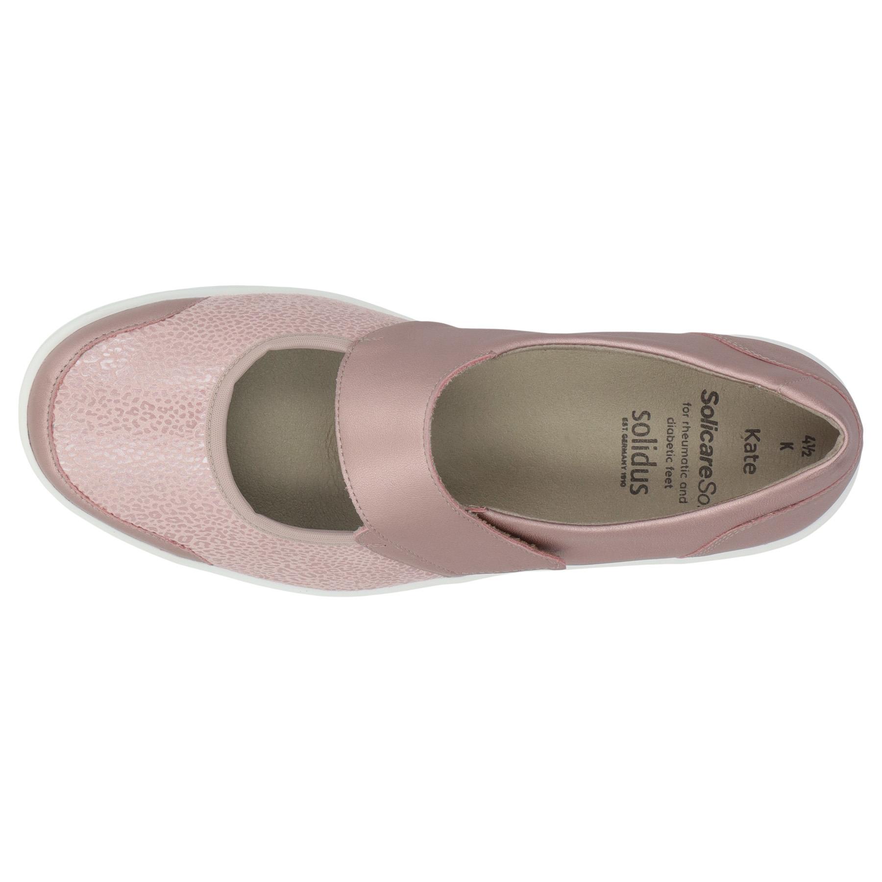 rote slipper draufsicht