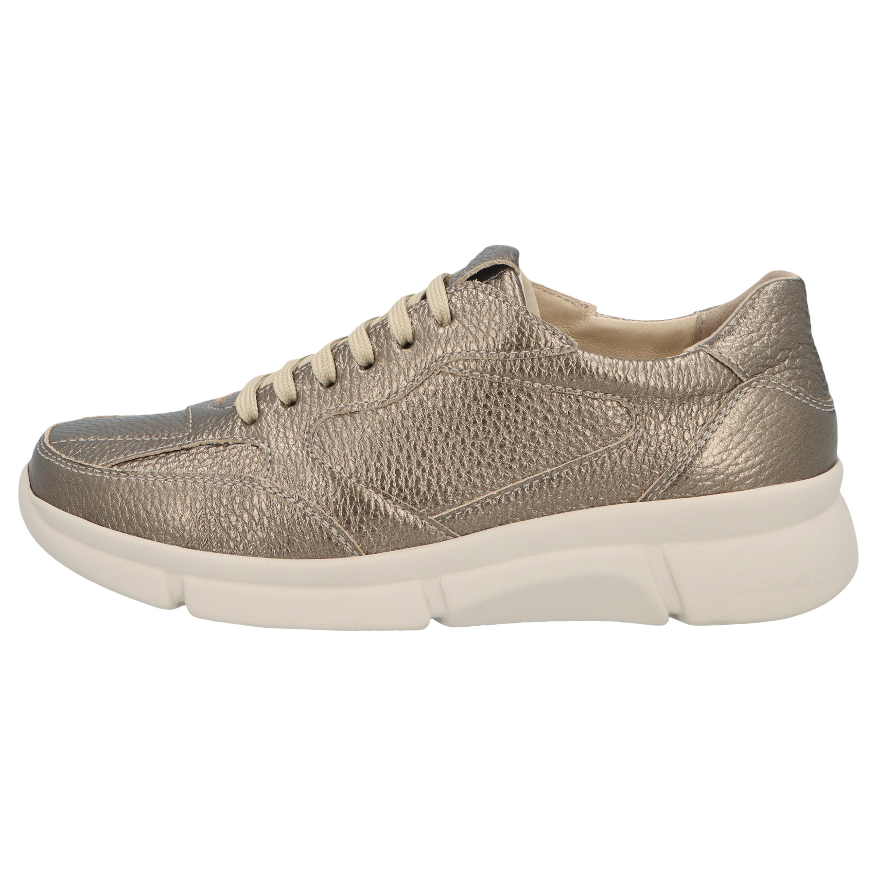 mehrfarbige halbschuh seitenansicht links