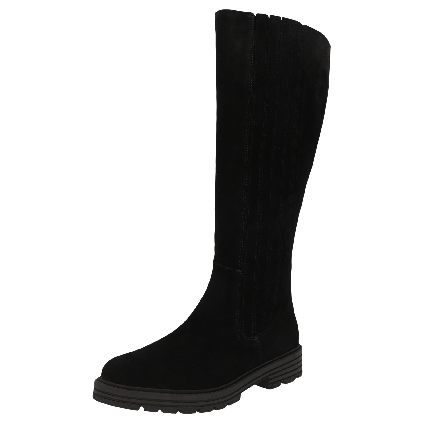 schwarze stiefel 3-4 ansicht