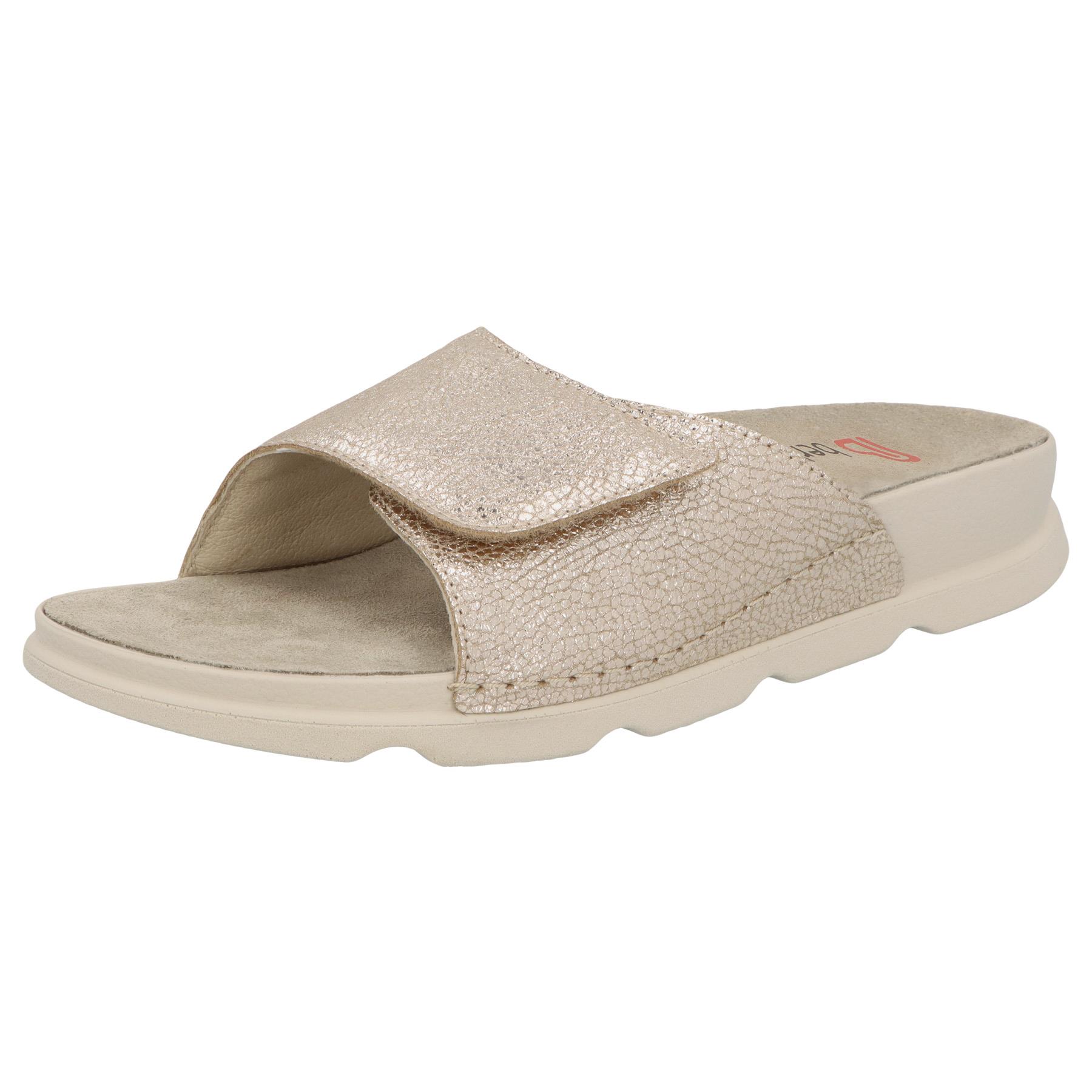 mehrfarbige pantolette 3-4 ansicht