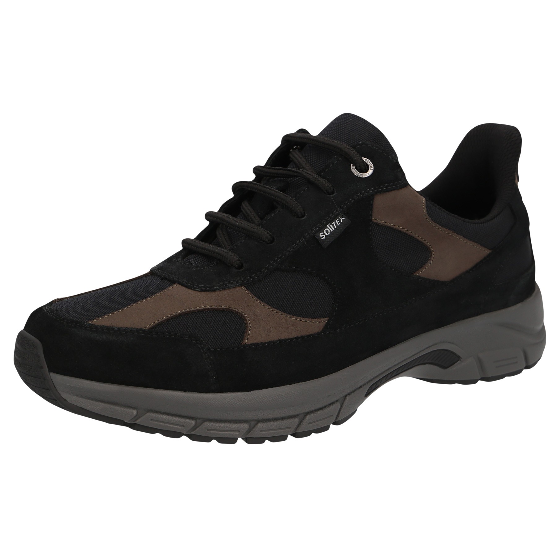 schwarze halbschuh 3-4 ansicht