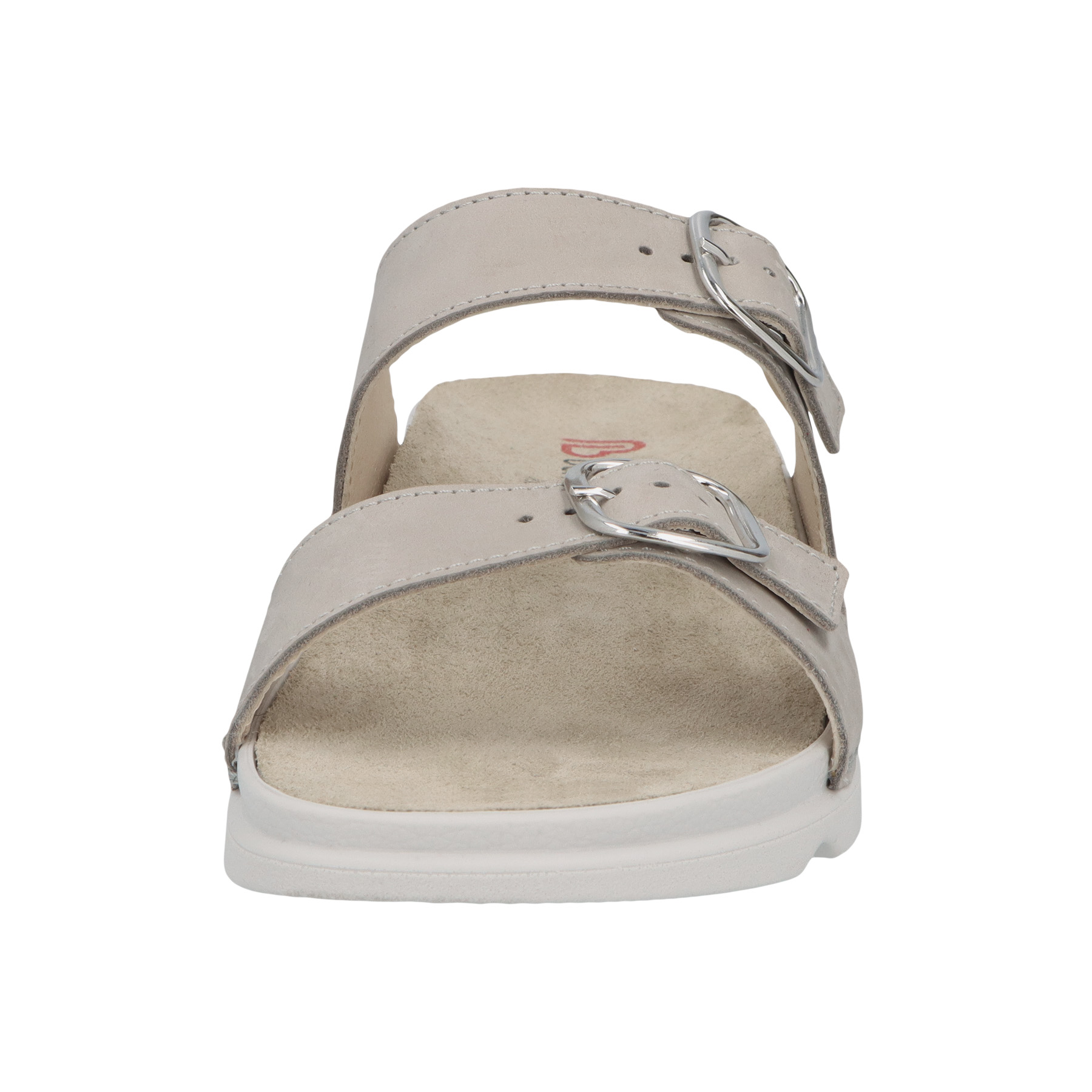 graue pantolette vorderansicht