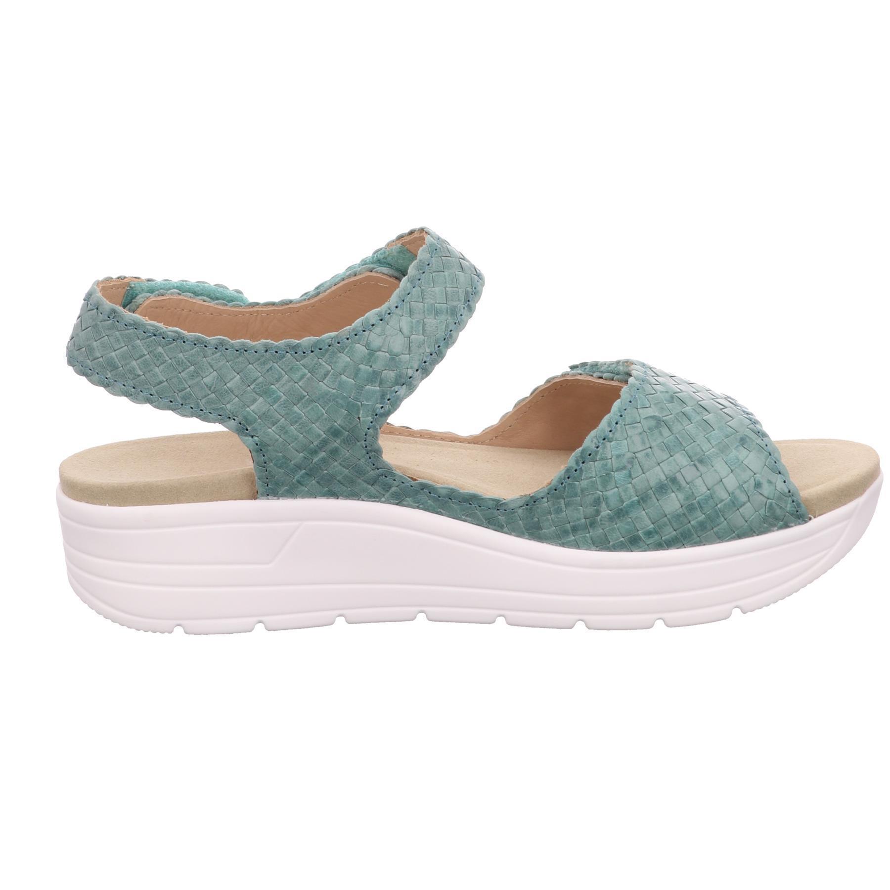 grüne sandale seitenansicht rechts