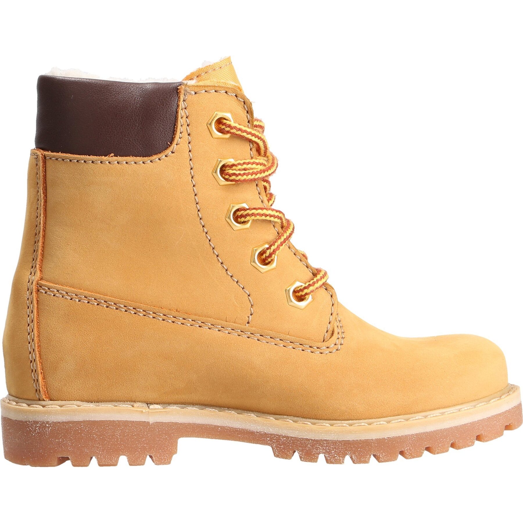 braune stiefeletten seitenansicht rechts