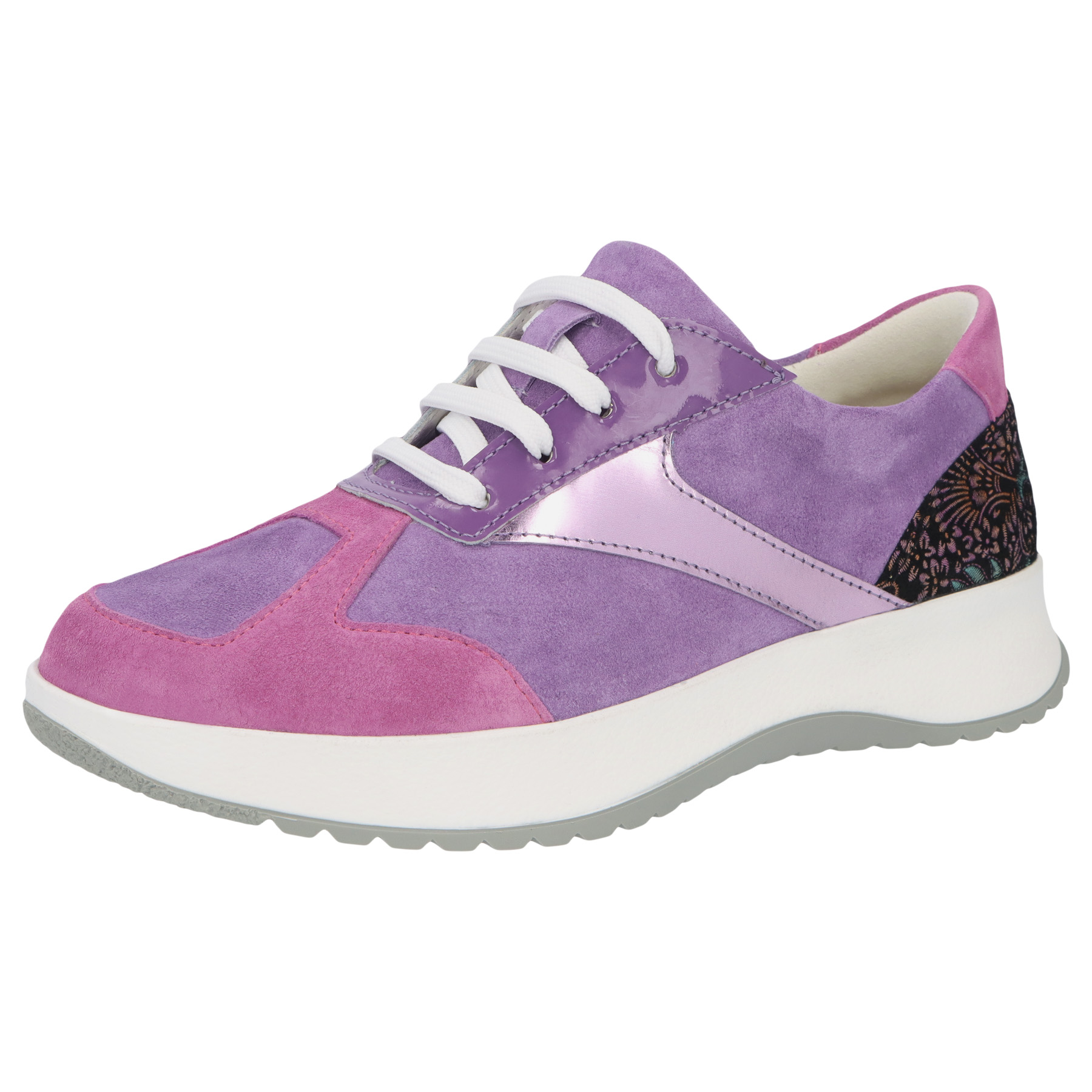 blaue sneaker 3-4 ansicht