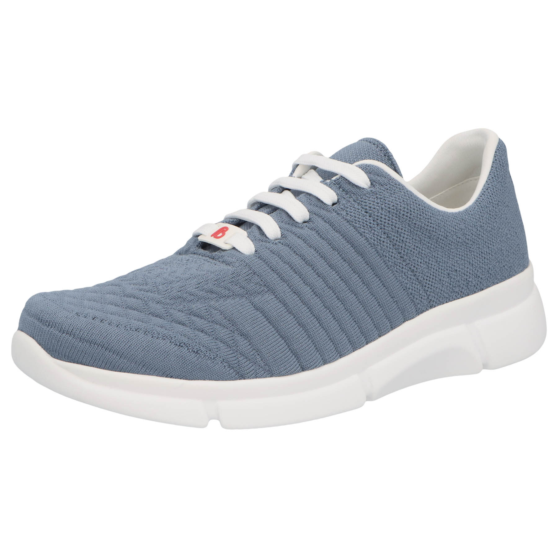 blaue sneaker 3-4 ansicht