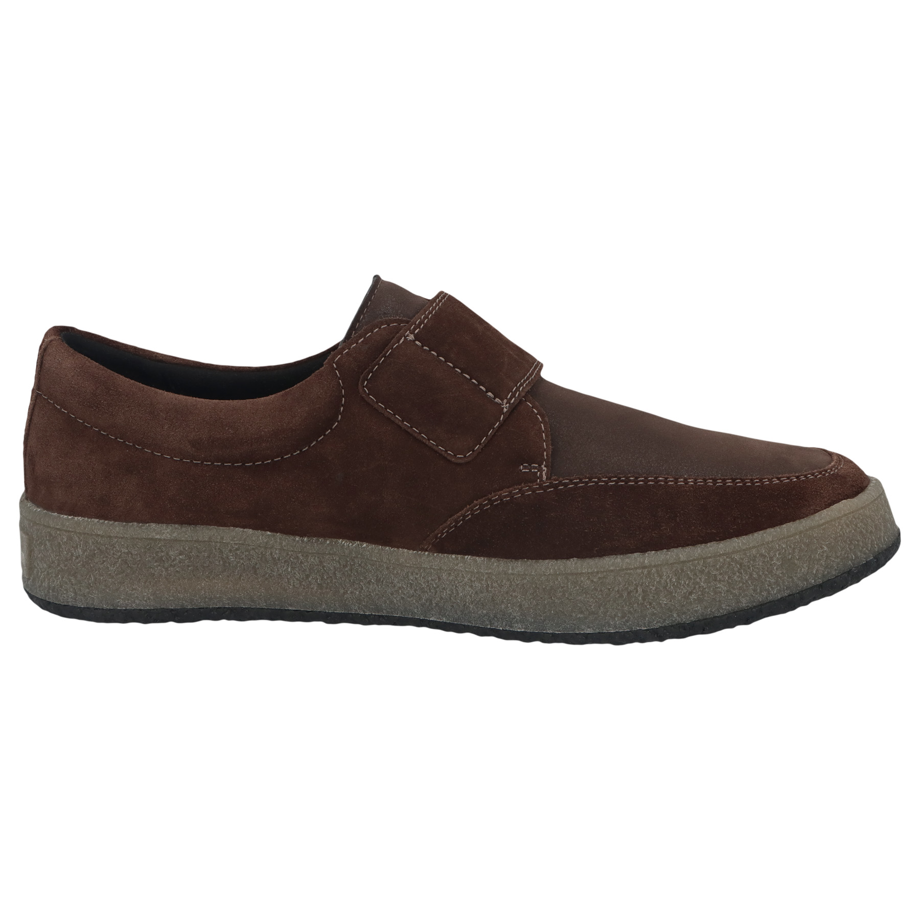 braune halbschuh seitenansicht rechts