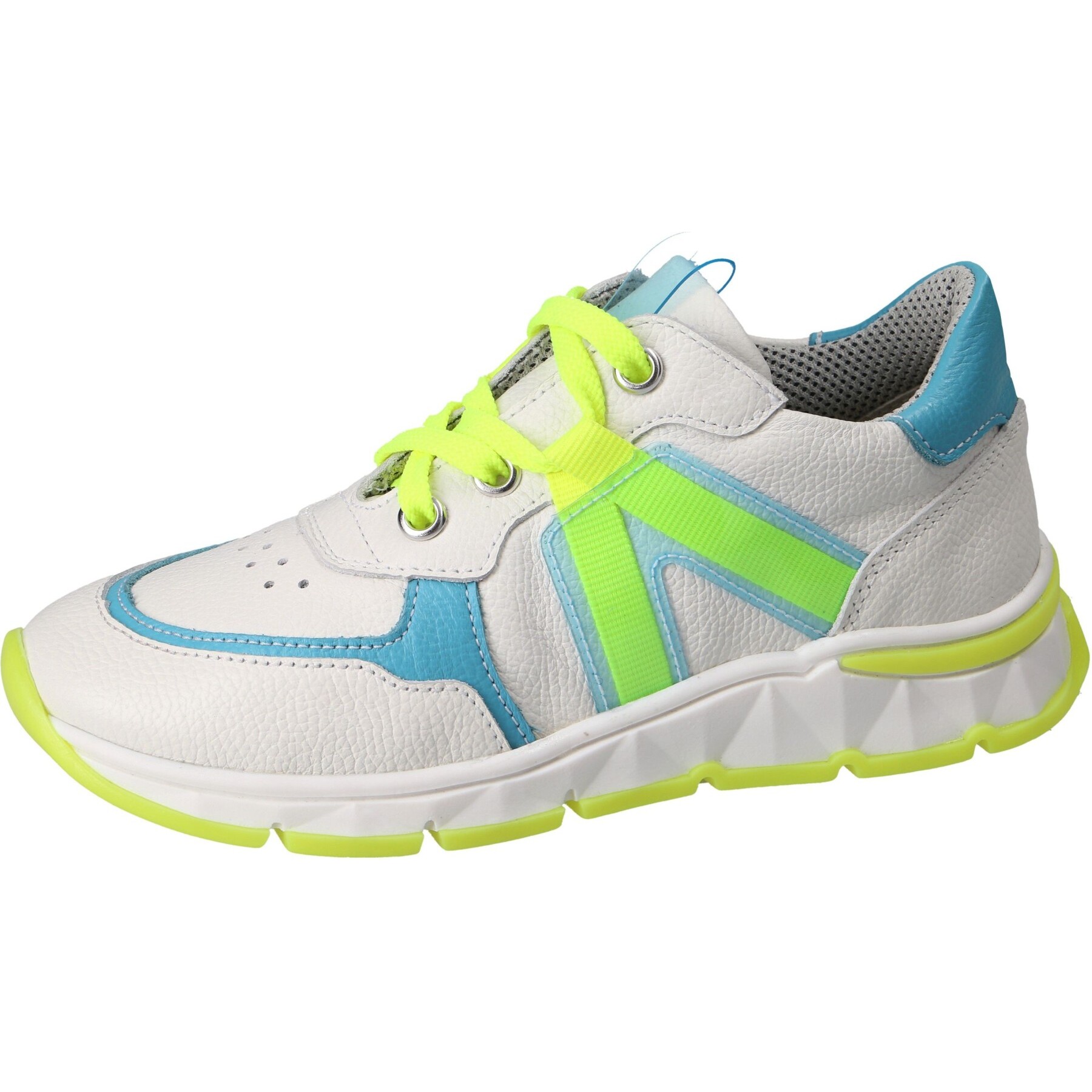 Sporty weiss/gelb Kaltfutter