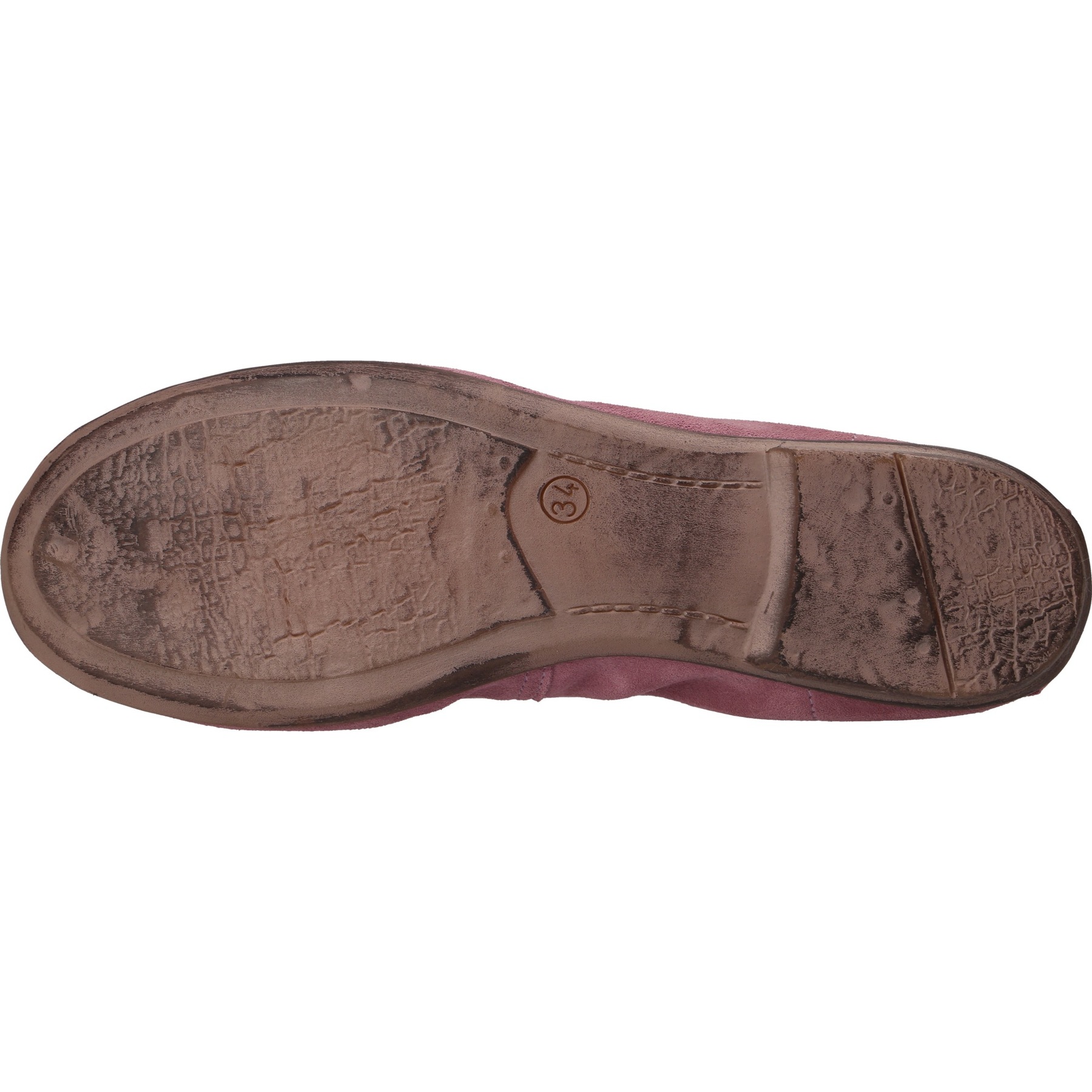 rote ballerina sohlenansicht