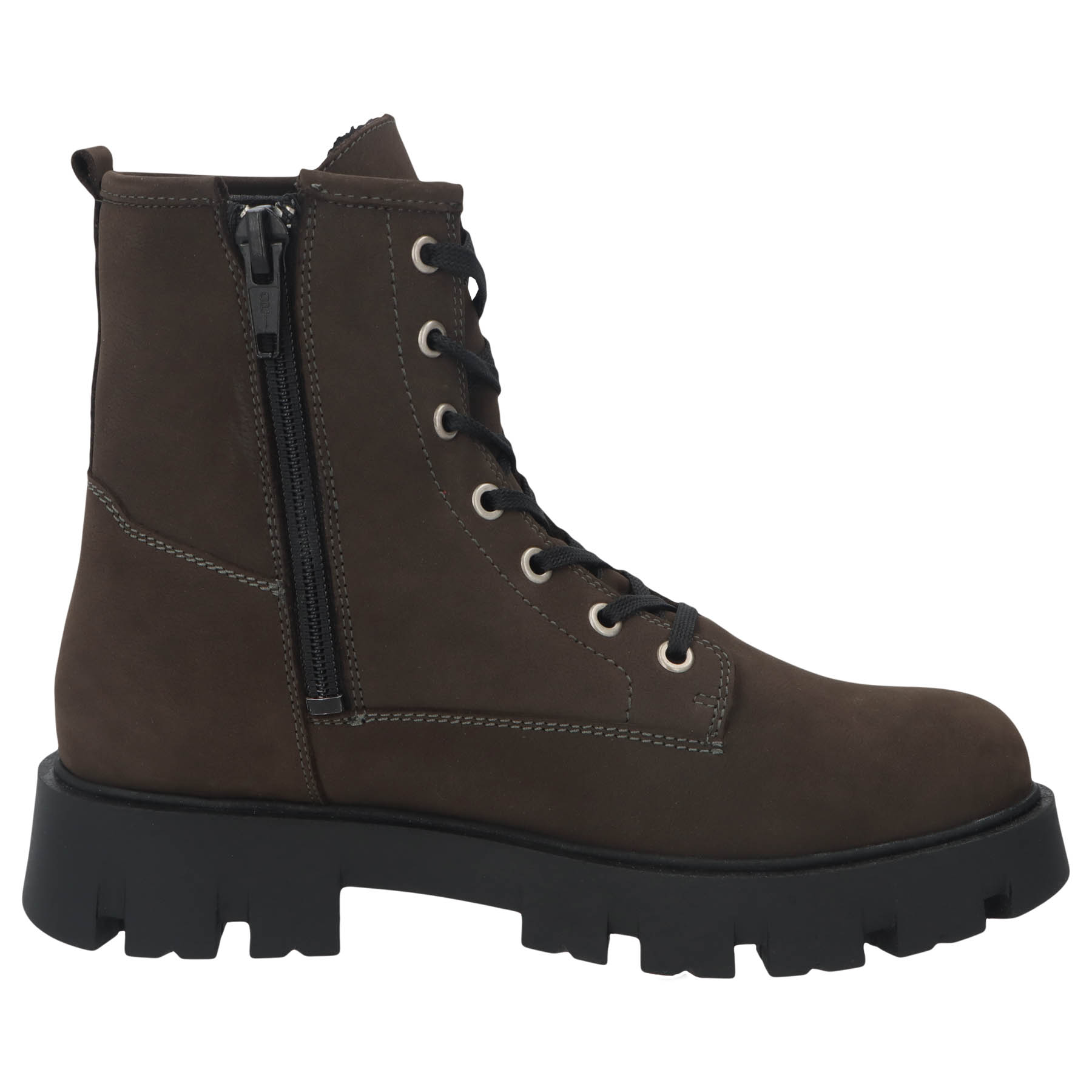 graue stiefeletten seitenansicht rechts