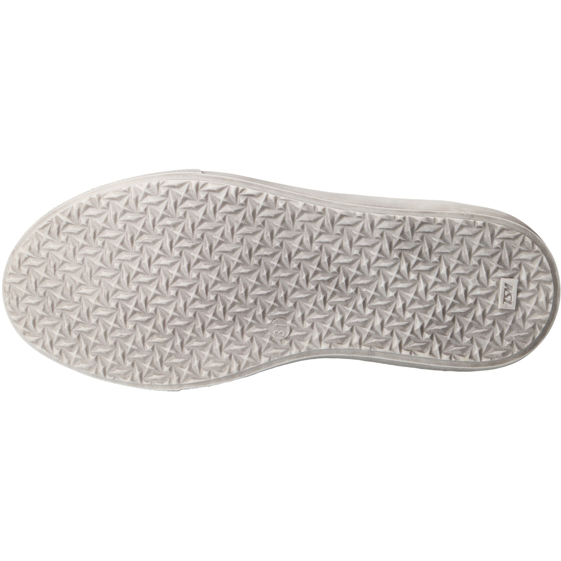 graue halbschuh sohlenansicht